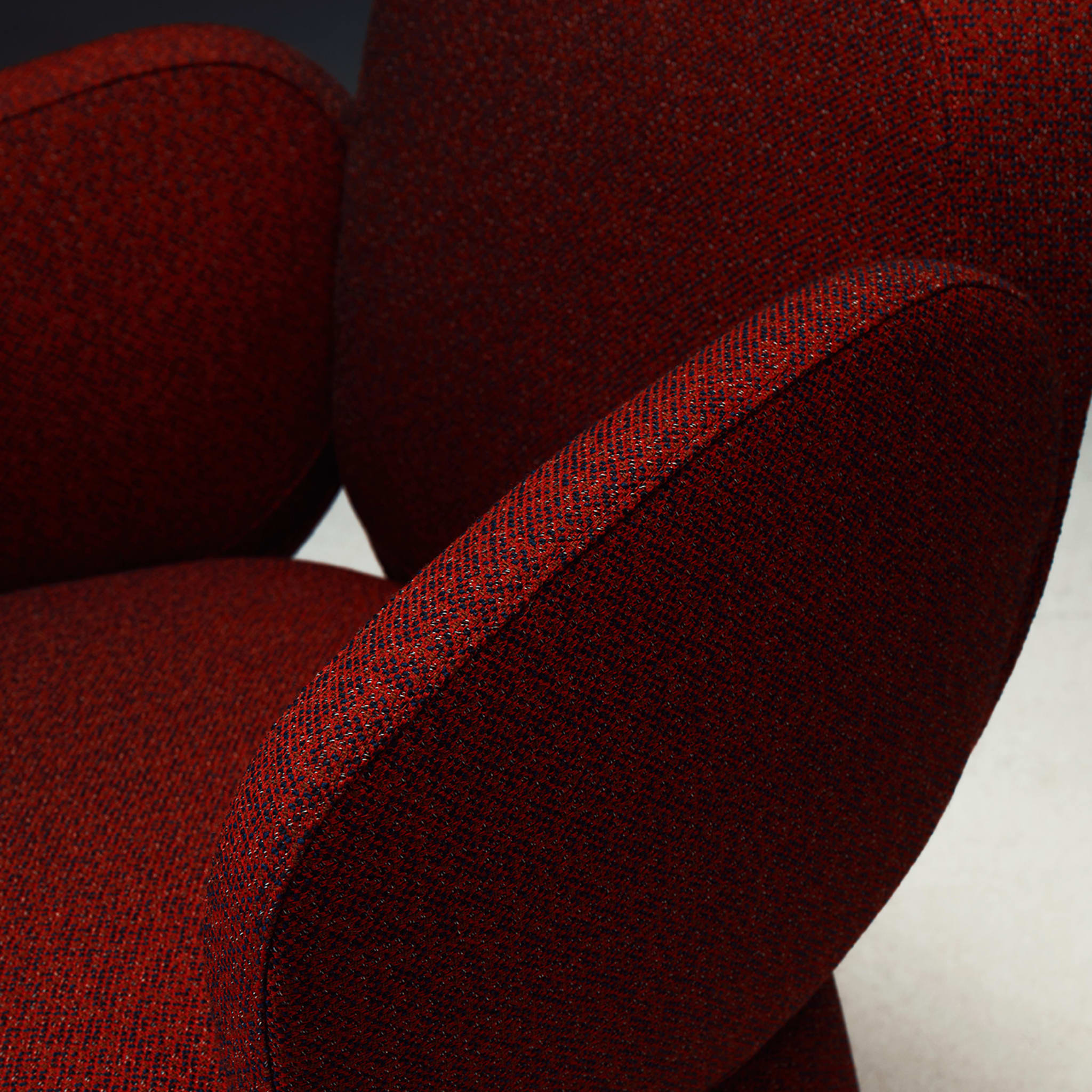 Chaise rouge Sassi de l'Atelier Oï - Vue alternative 2