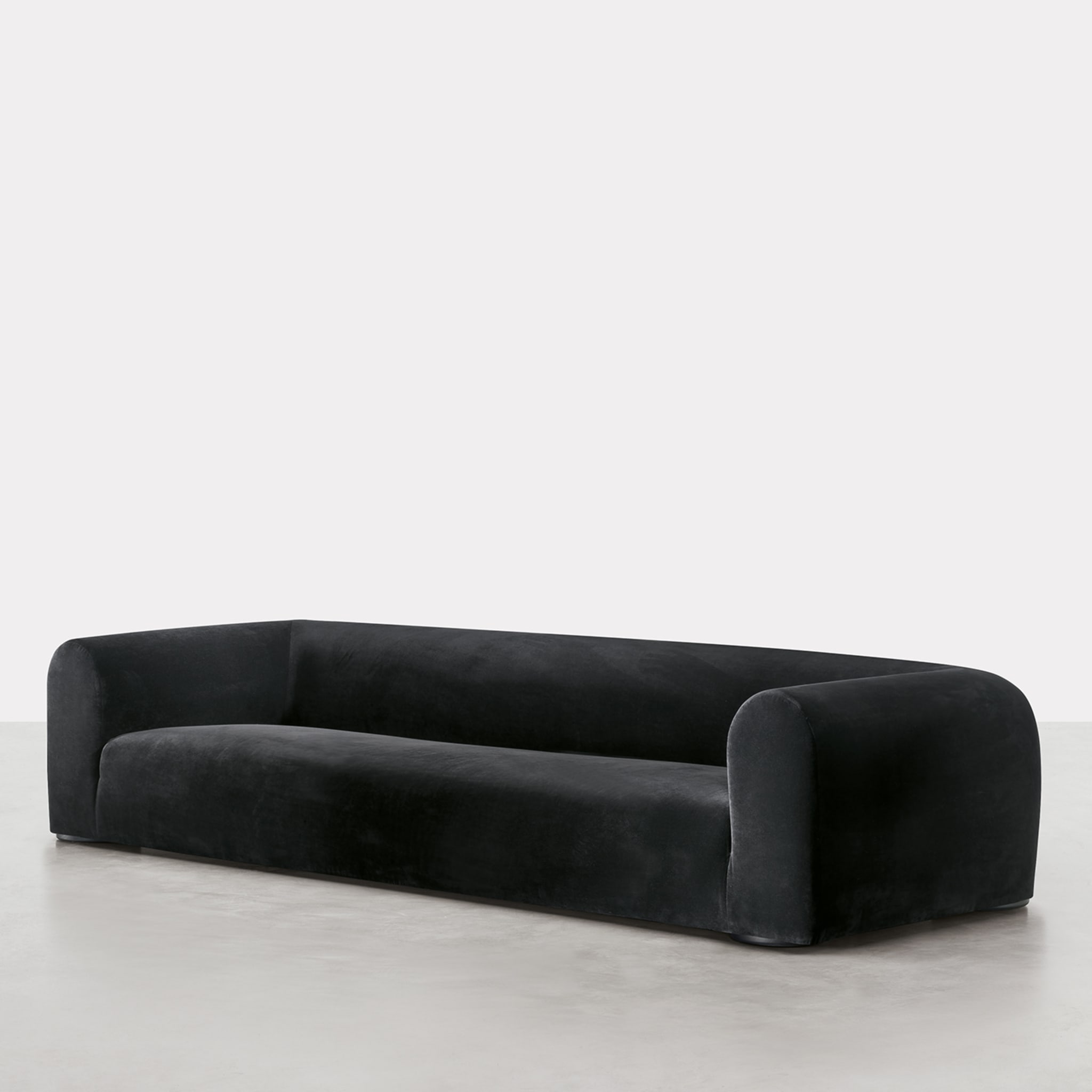 Lambert Schwarzes Sofa von Dainelli Studio - Alternative Ansicht 1