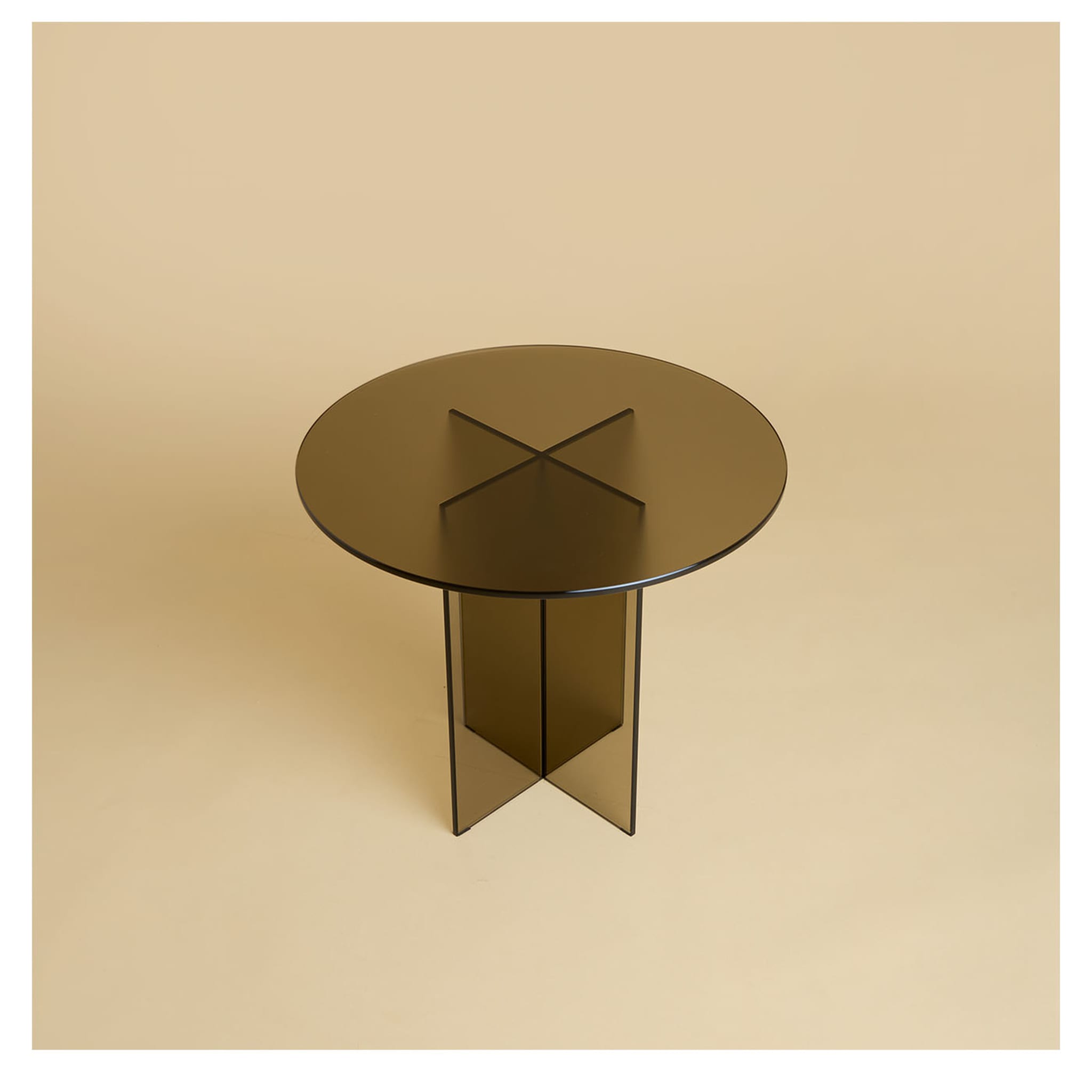 Table d'appoint en verre bronzé Amami - Vue alternative 3