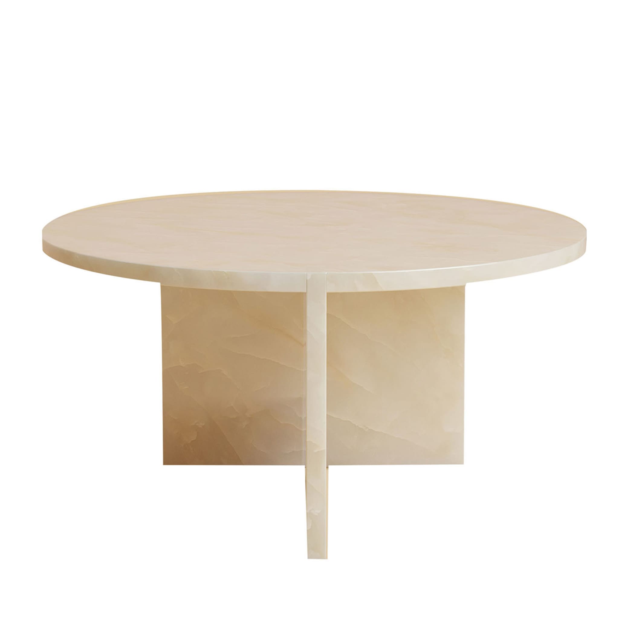 Hashi White Onyx Coffee Table - Main view