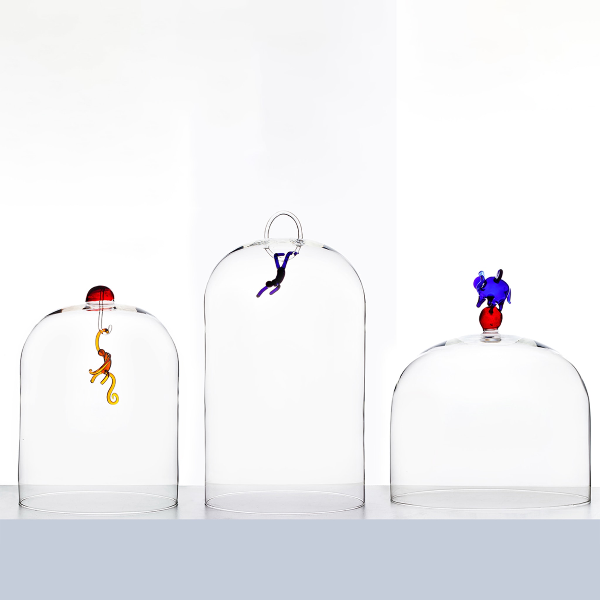 Zirkus - Akrobat Dekorative Glasskulptur - Alternative Ansicht 2