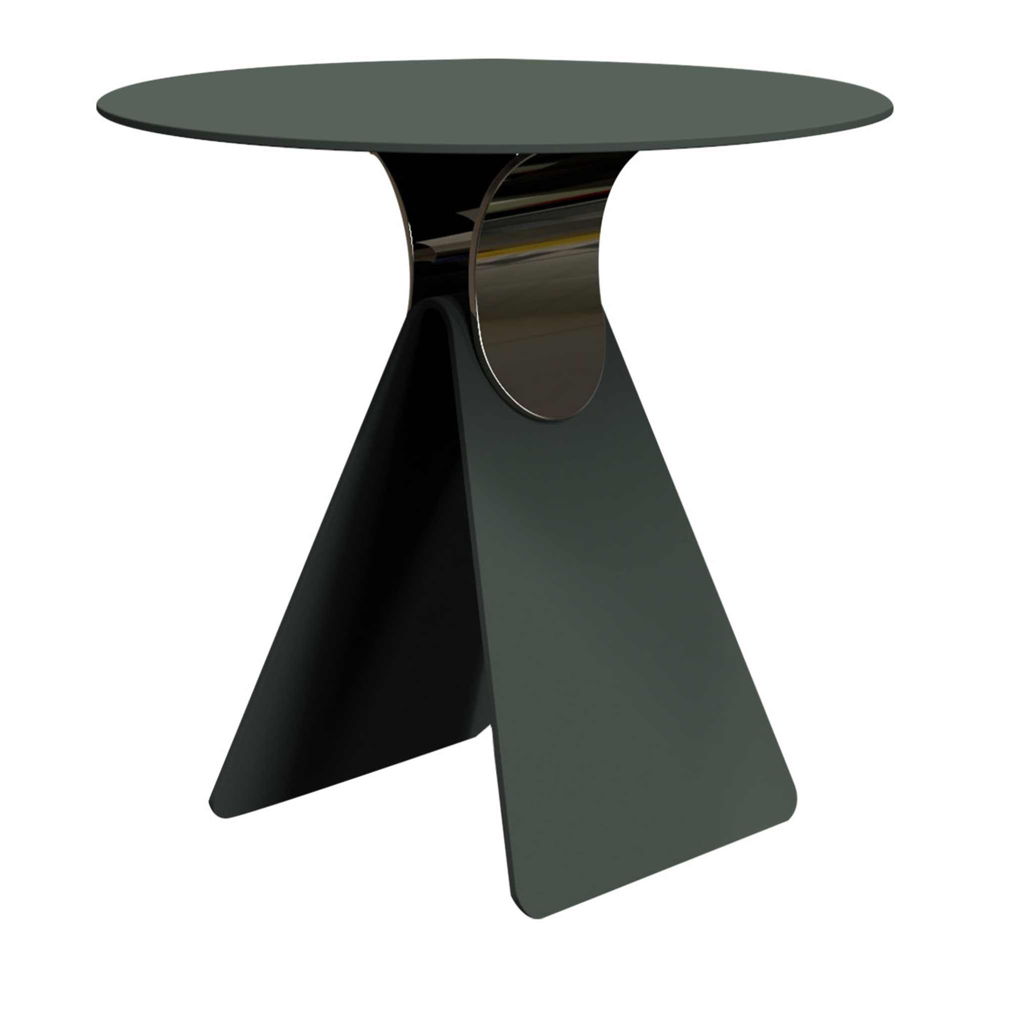 Cipputi Green & Black Side Table by Quaglio Simonelli - Main view
