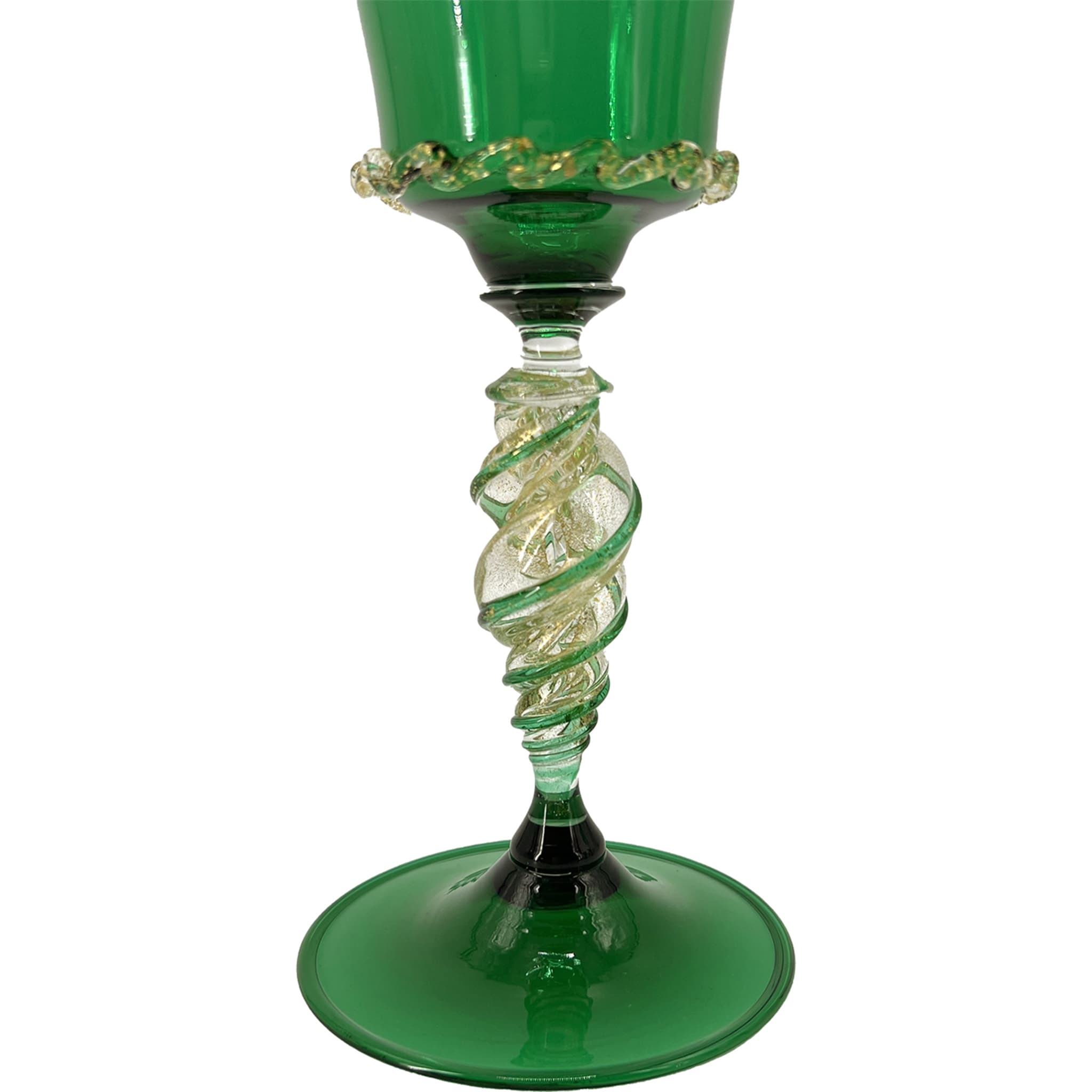 Tipetto Green Stemmed Glass #2 - Alternative view 1
