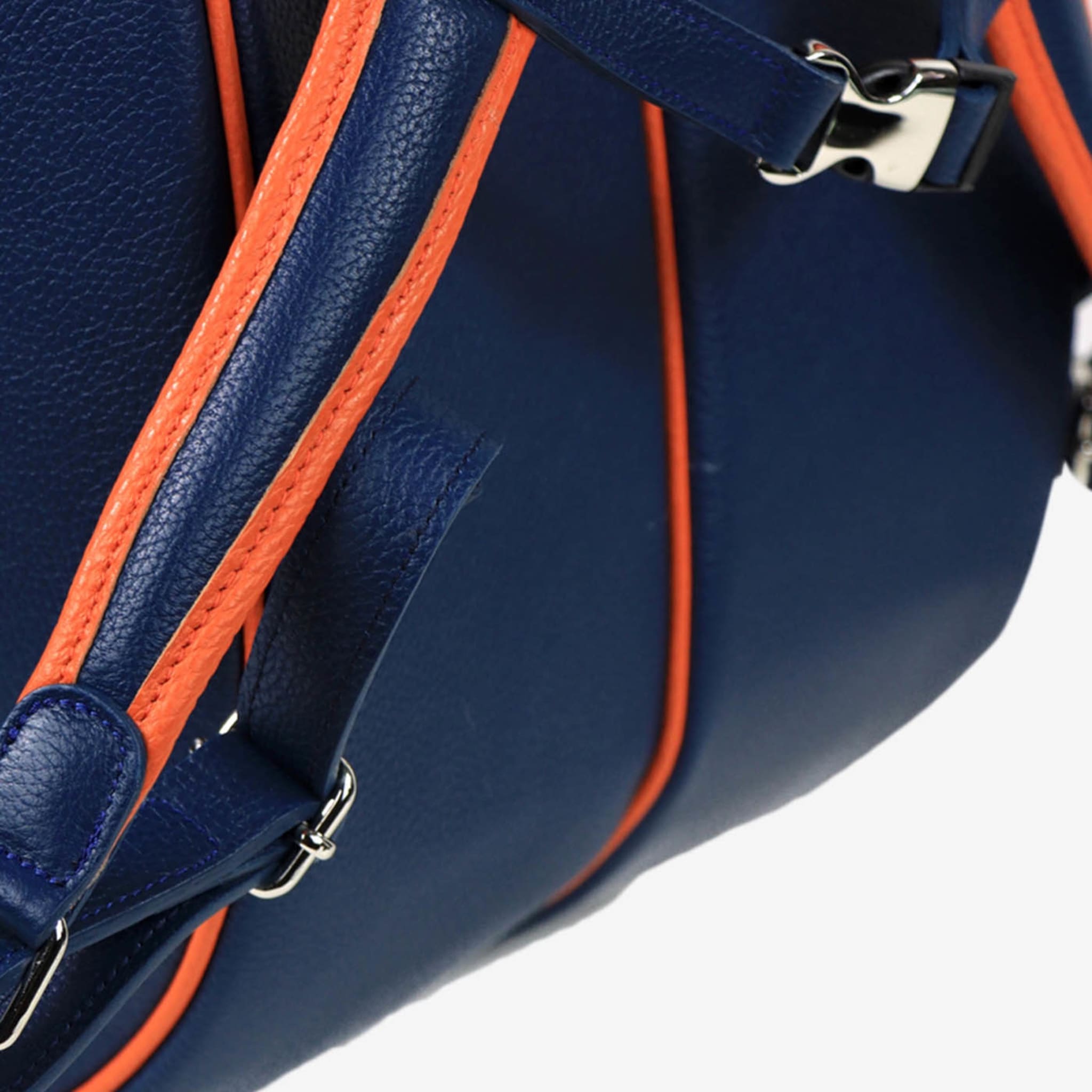 Classic Blue & Orange Tennis Backpack - Alternative view 5