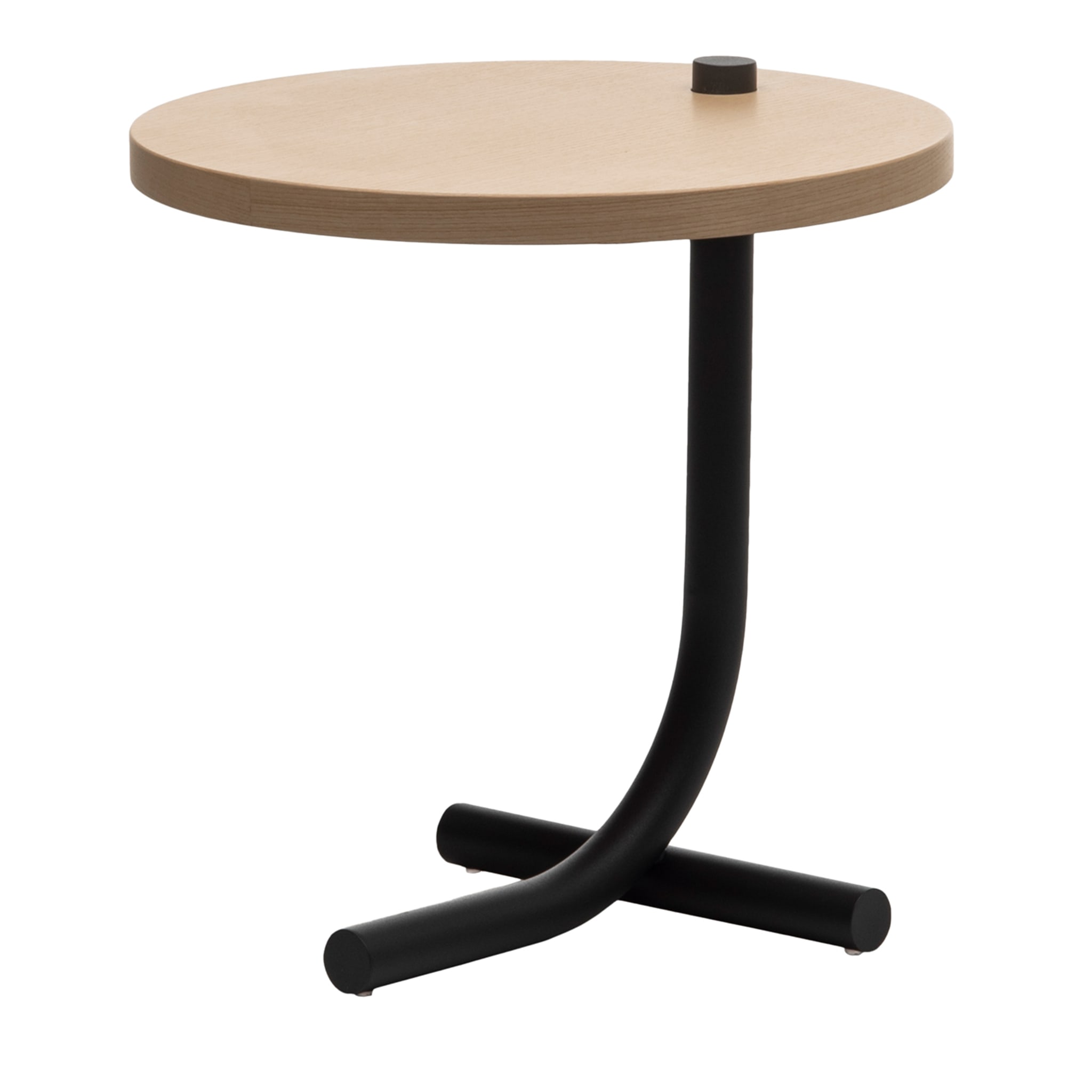 Table d'appoint grise Bubalus T-SM par Sovrappensiero Design Studio - Vue principale