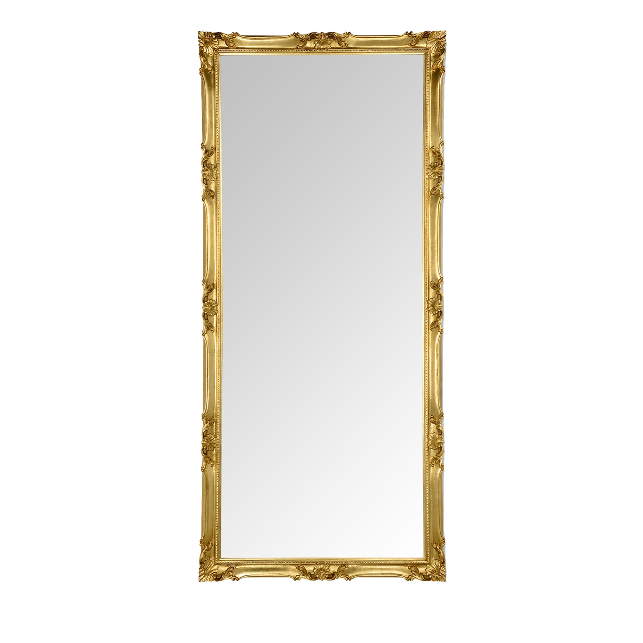 Luigi XIV Grande specchio da parete rettangolare in oro