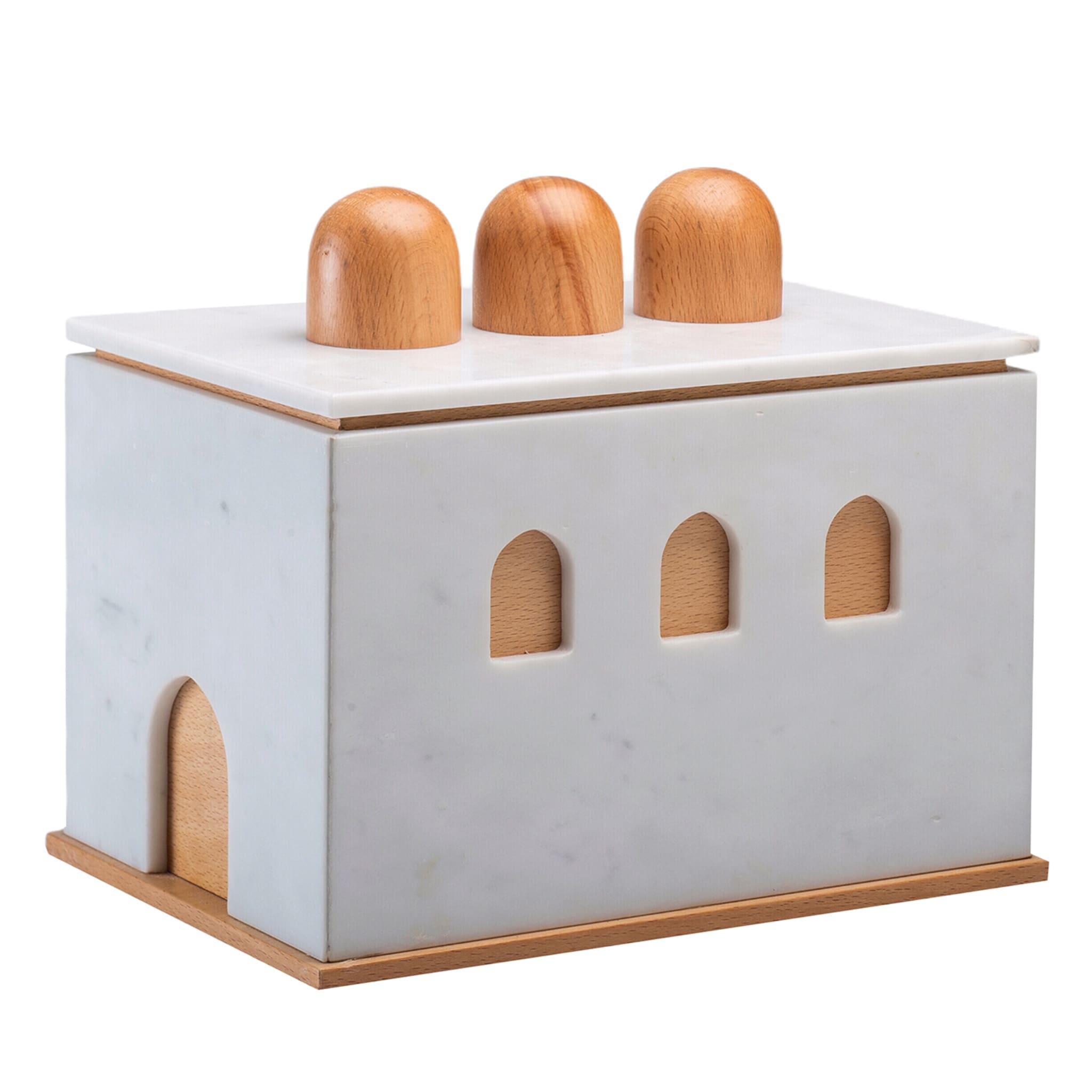 Quba, grande scatola bianca di Gabriele D'Angelo - Vista principale