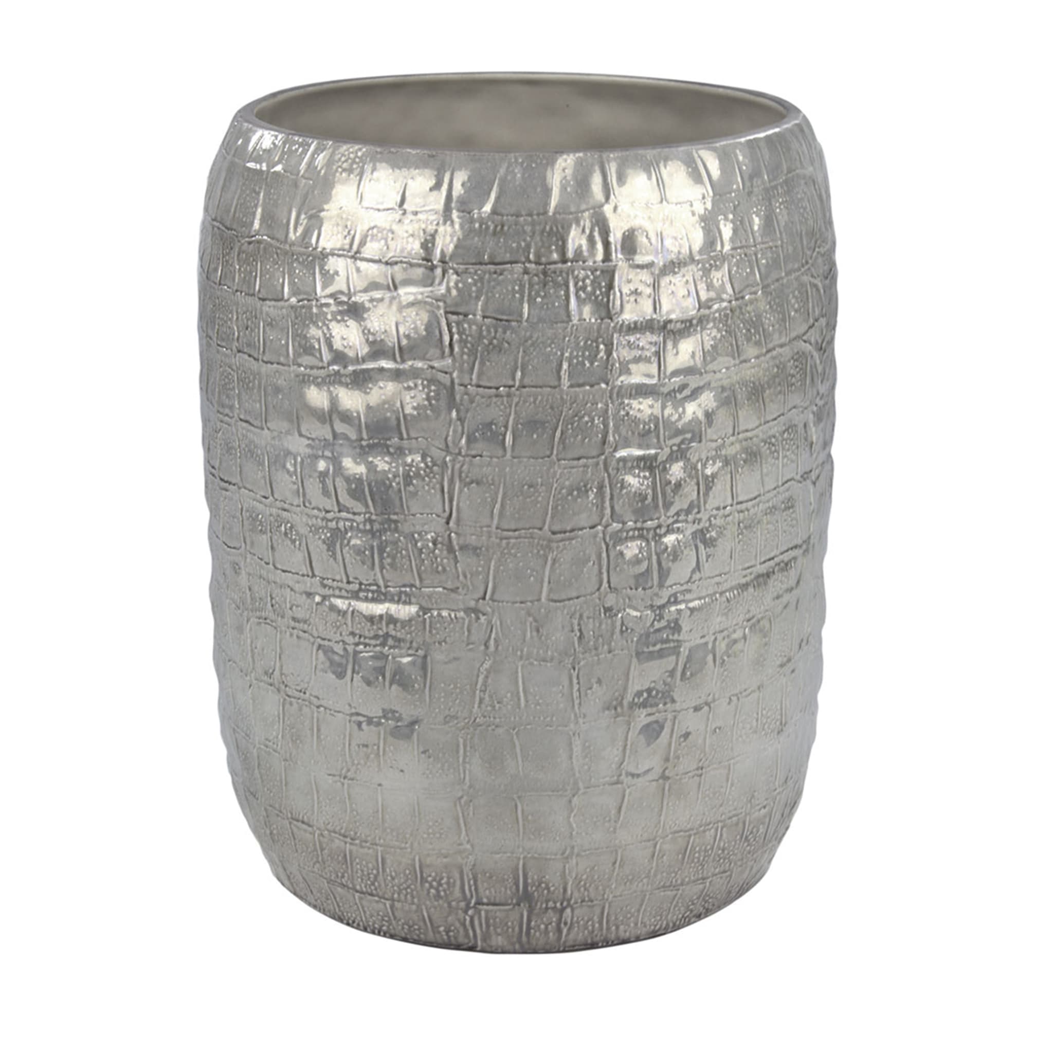 COCCO WASTE BASKET - SILVER - Main view