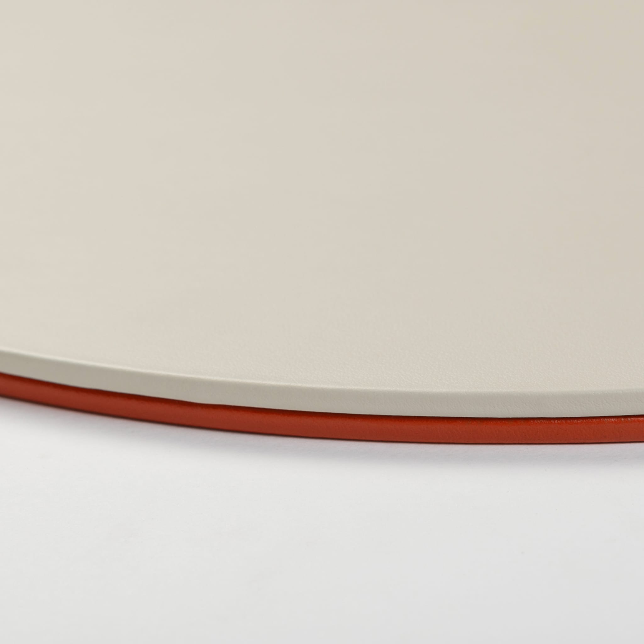 Set de table ovale Mondrian Spritz Orange et Luna White - Vue alternative 4