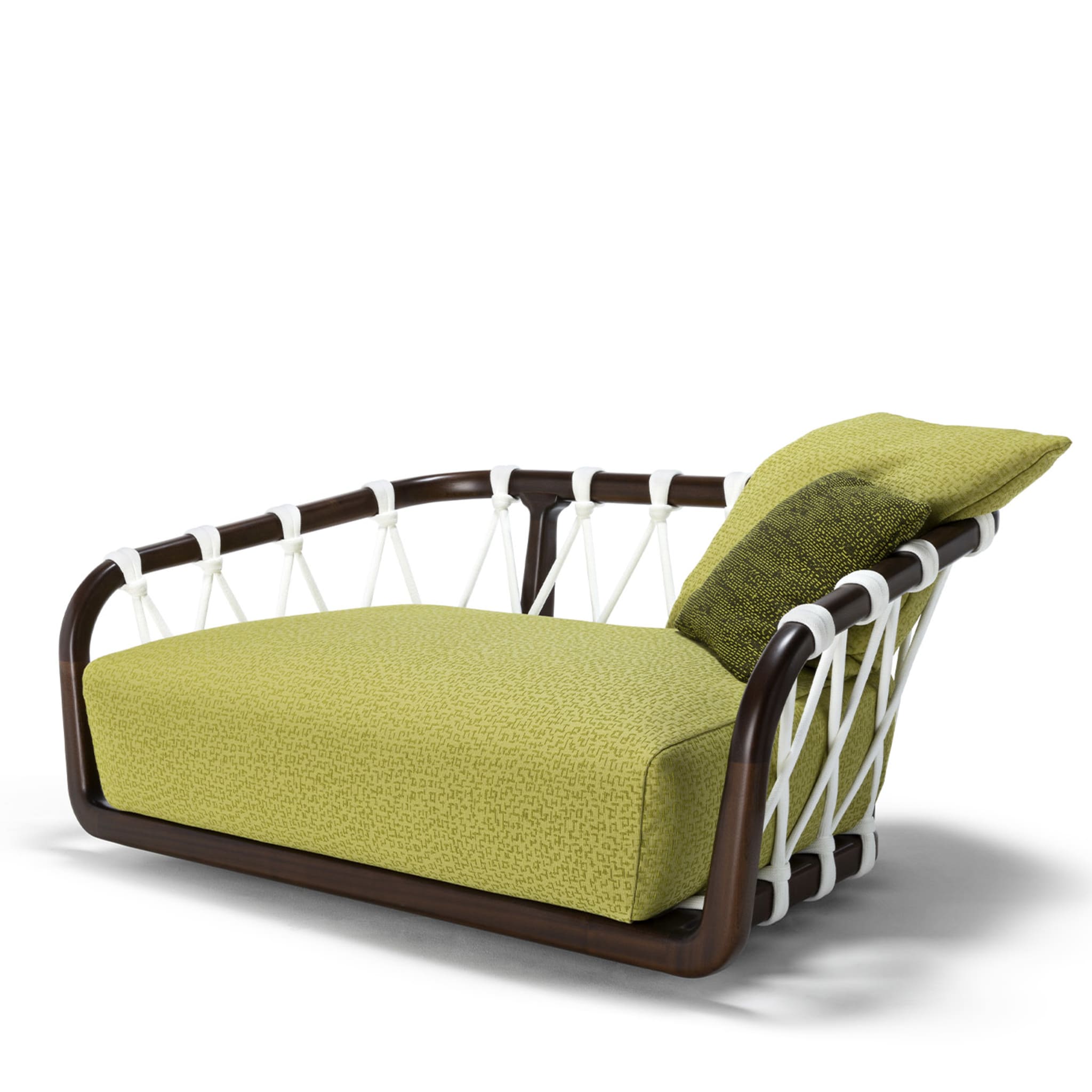 Sunset Basket Small Barrique + Green Sofa by Paola Navone - Alternative view 2