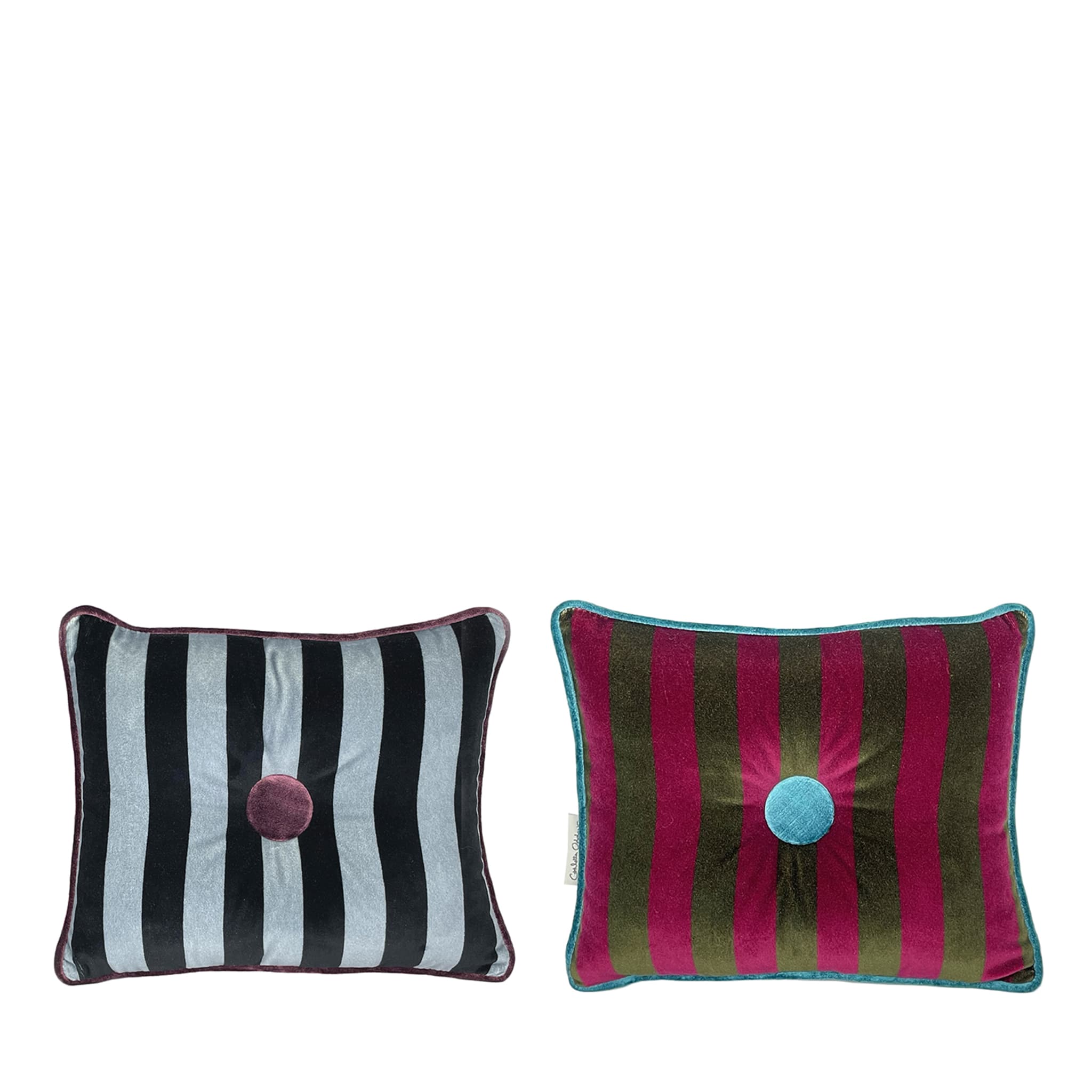 Sweet Pillow Jeans &amp; Forest Green Cushions - Vue principale
