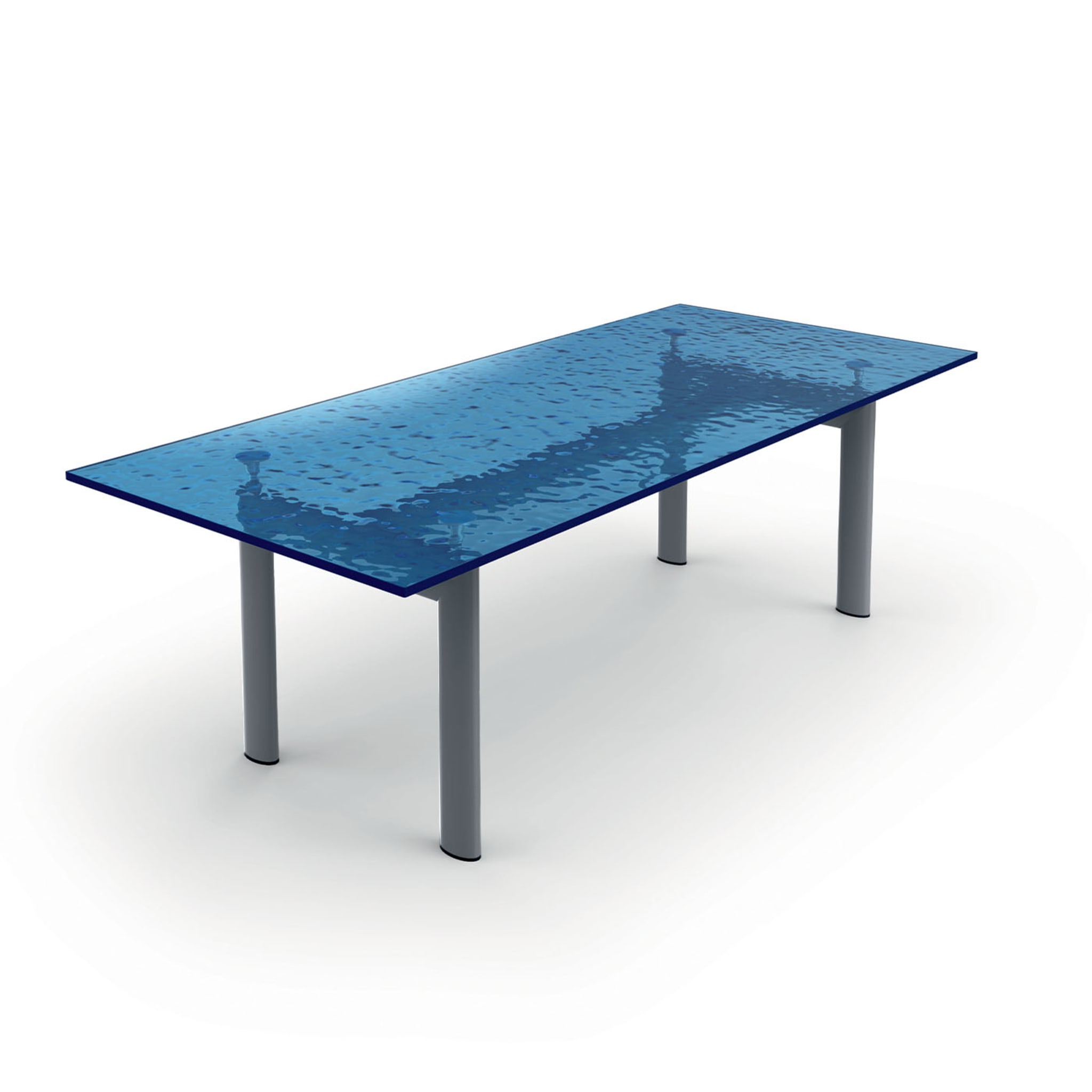6 Table Tube D’Avion #2 Blue, by Le Corbusier/Jeanneret/Perriand - Alternative view 2