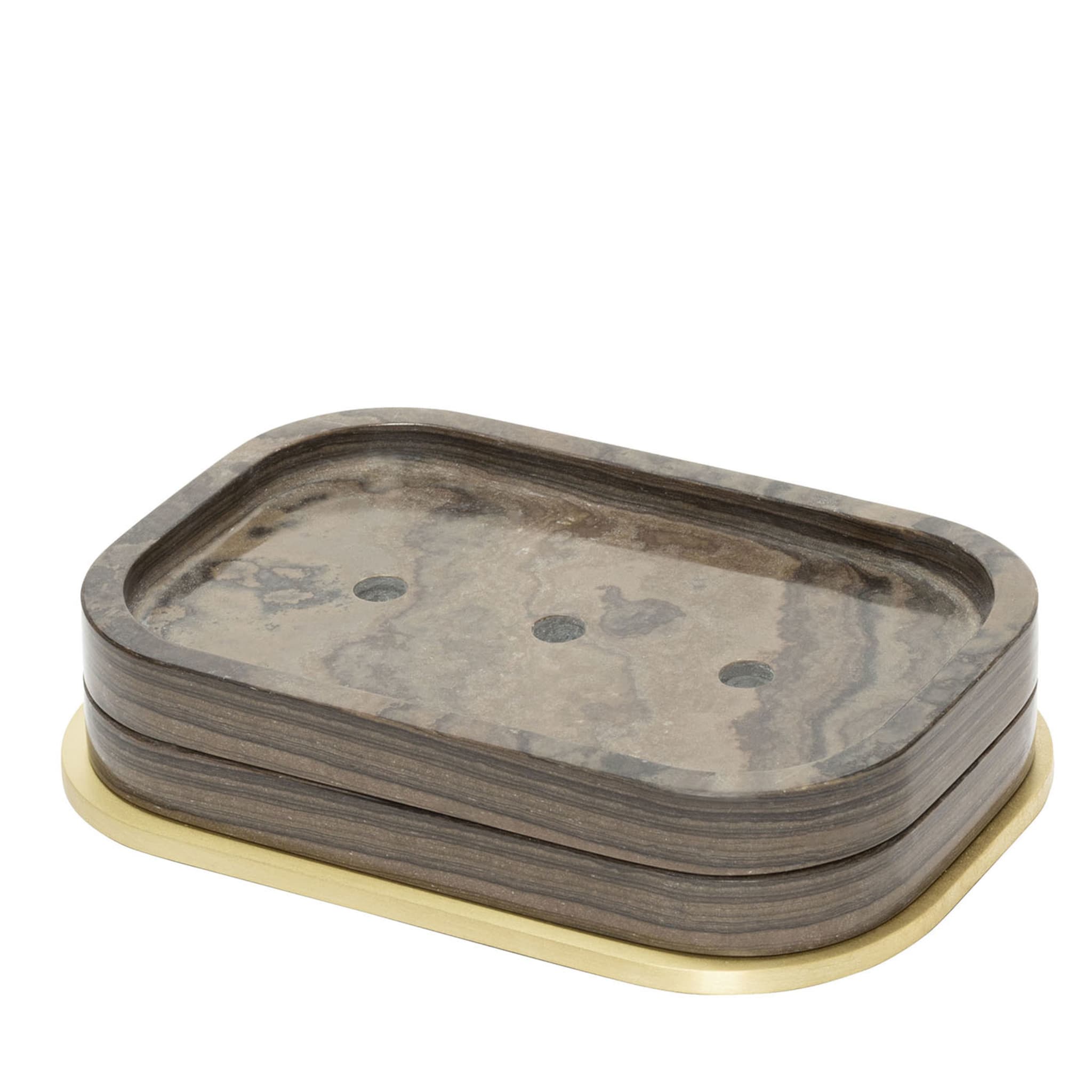 Polo Marble Rectangular Soap Bowl #4 - Main view