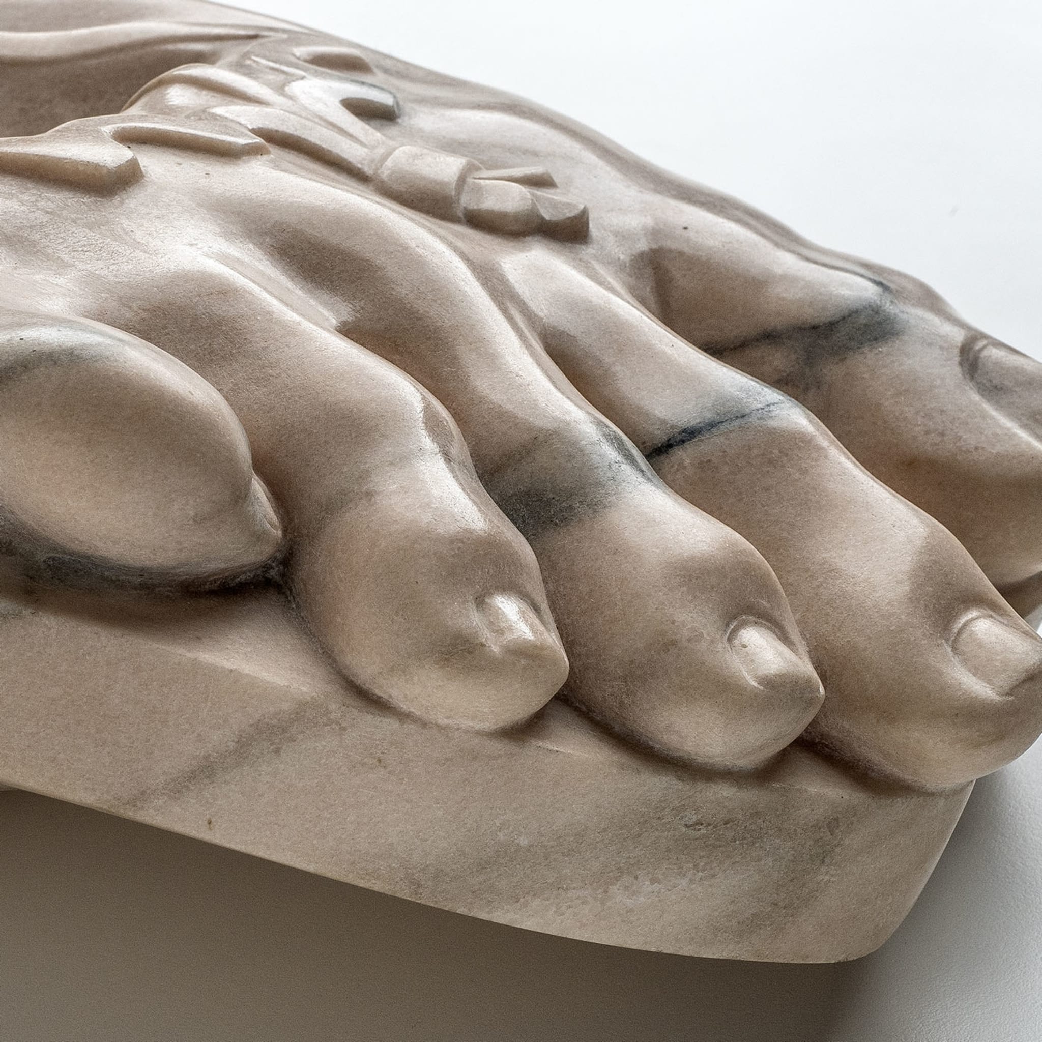 Rubber Hermes Foot Sculpture - Alternative view 1