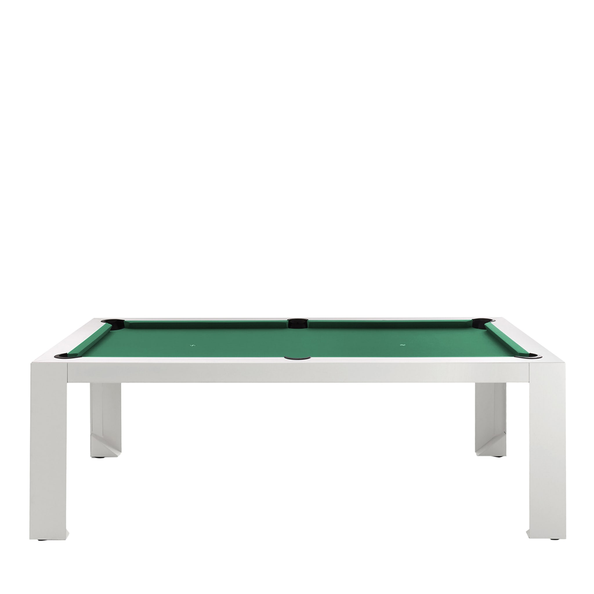 Carambola Cubista 7' White Pool Table by Basaglia + Rota Nodari - Main view