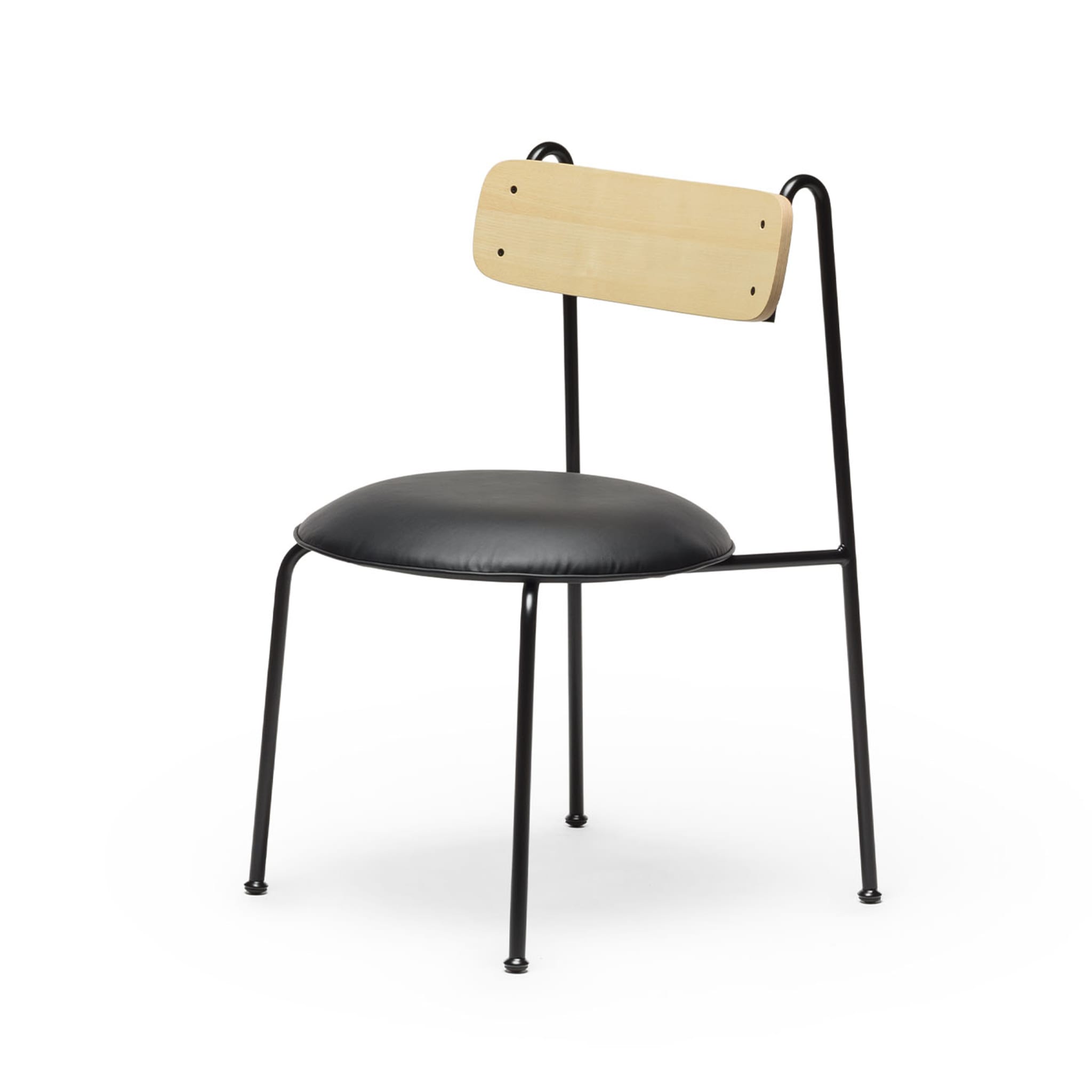 Lena S Black And Natural Ash Chair By Designerd - Alternative view 2