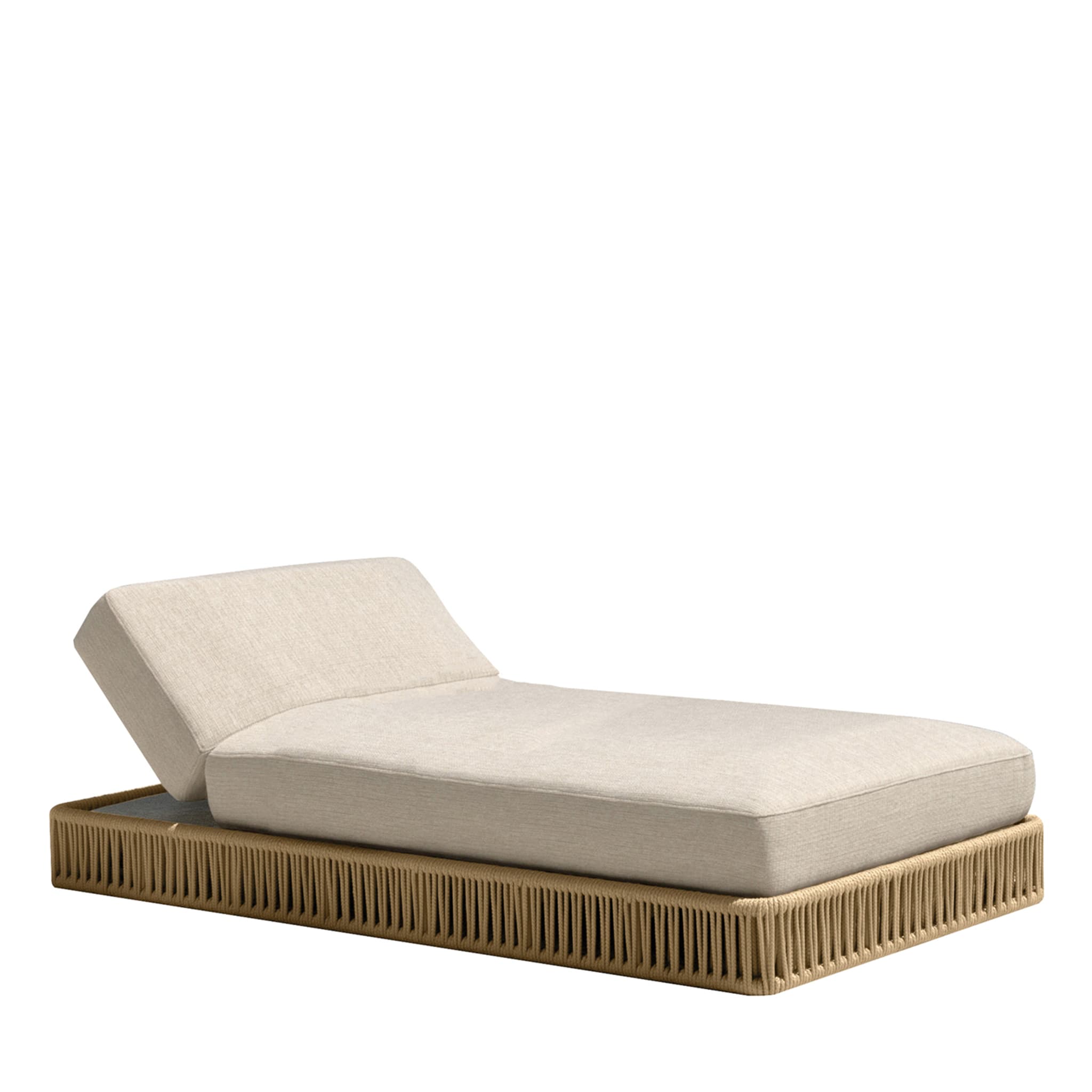 Cliff Beige Sunbed by Ludovica & Roberto Palomba - Main view