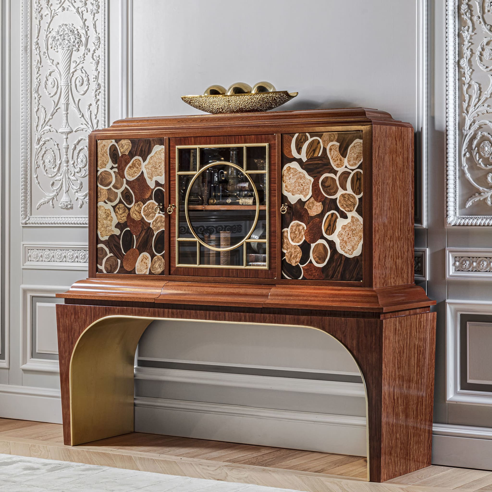 Mahogany And Bunga Wood Cabinet - Alternative view 5