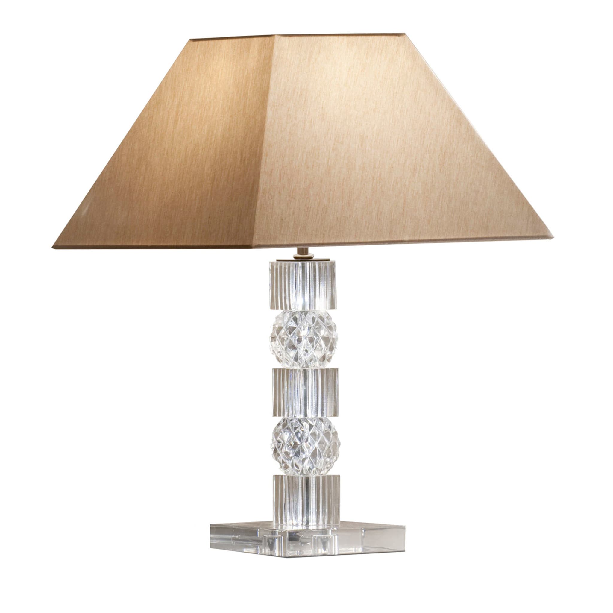 Lifetime Small Transparent Murano Table Lamp - Main view
