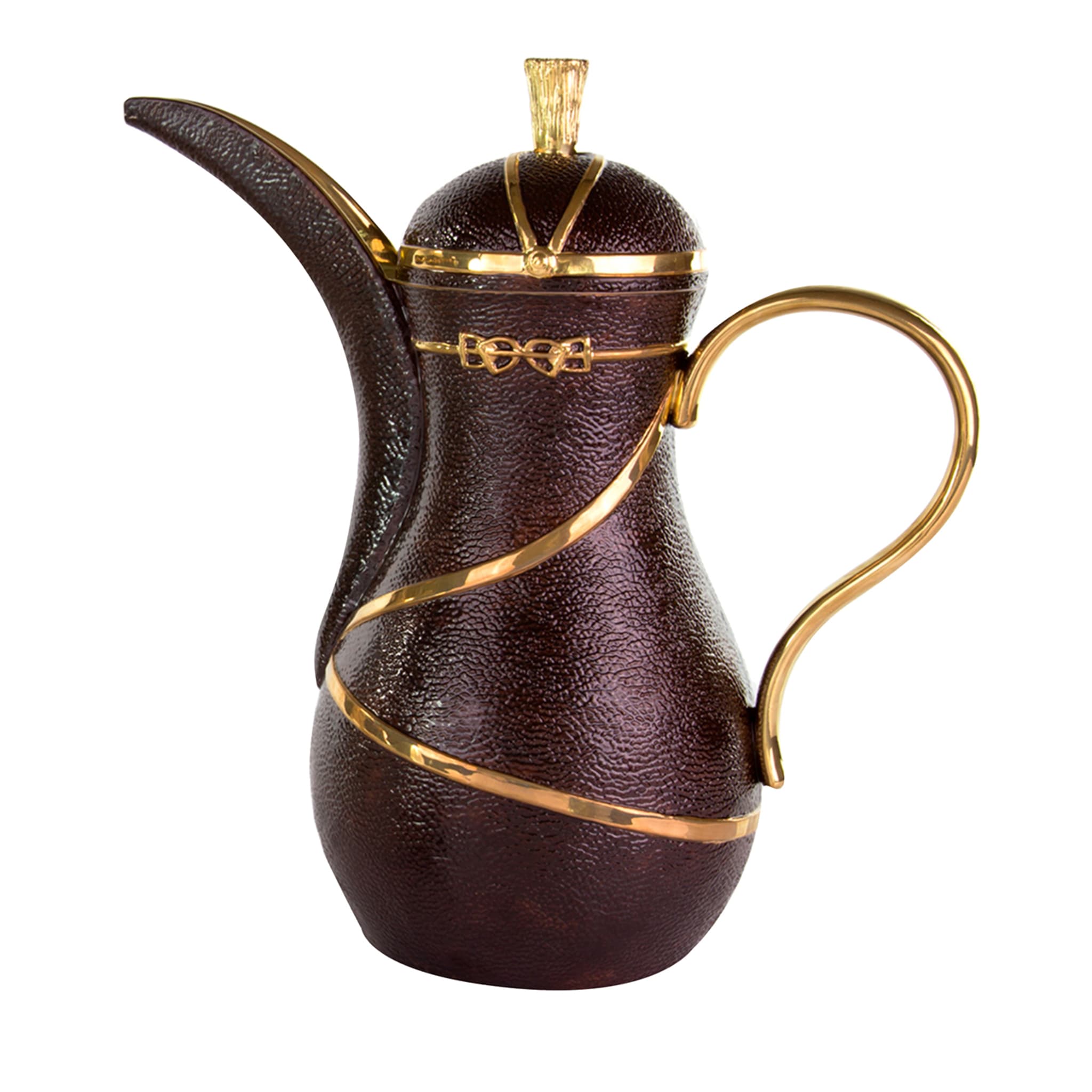 DRESSAGE DALLAH THERMOS - BLACK AND GOLD - Main view