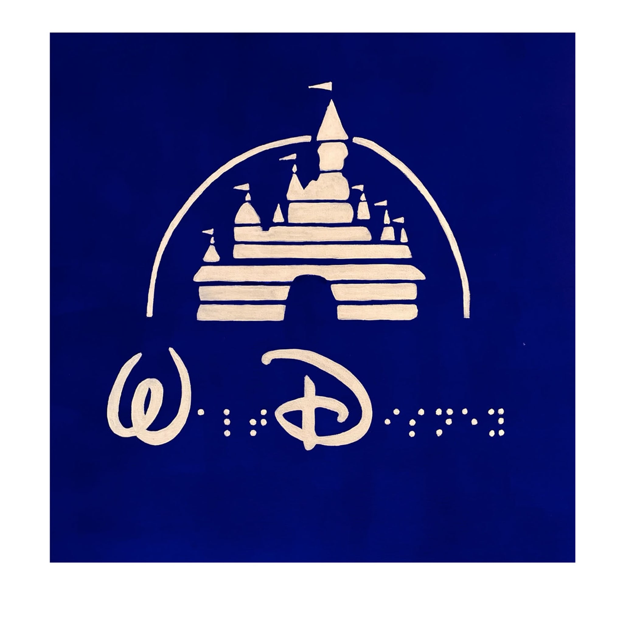 Walt Disney Gemälde  - Hauptansicht