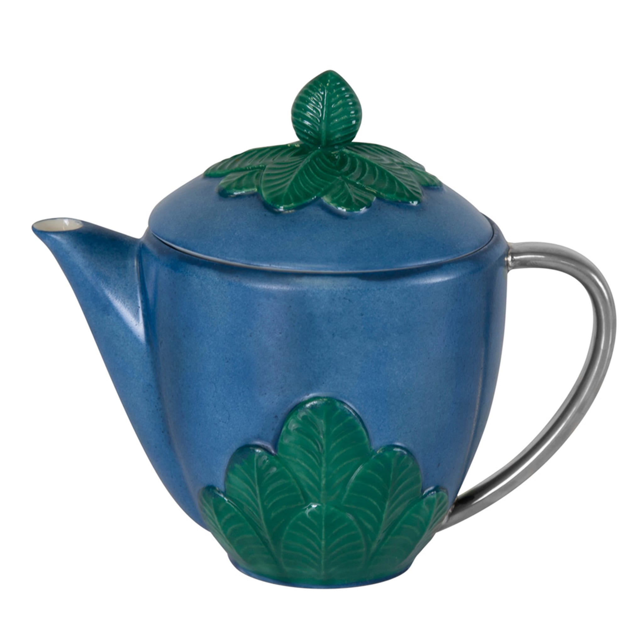 PEACOCK CREAMER - BLUE AND SILVER - Main view