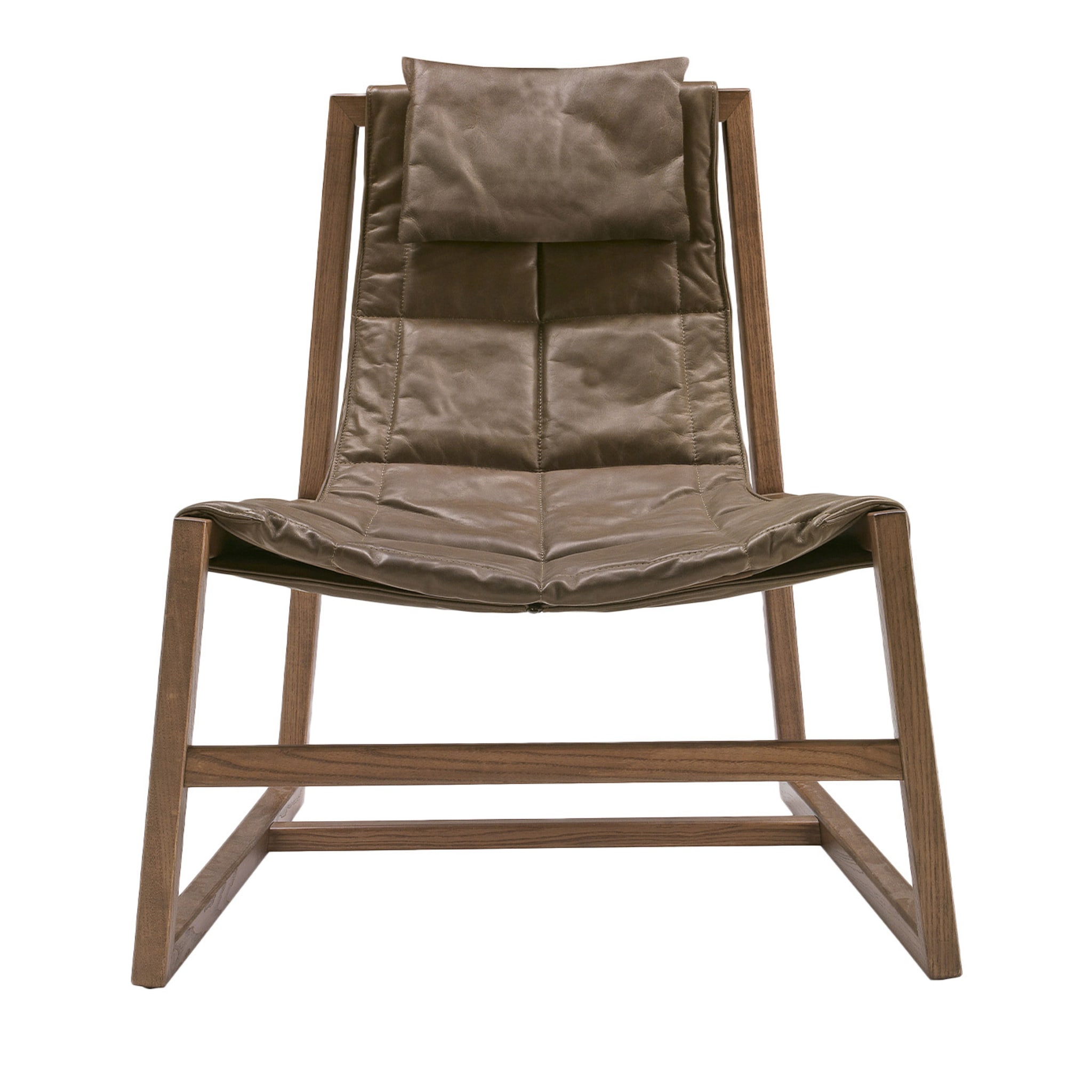 Relax Brown Lounge Chair by Controdesign Studio - Main view