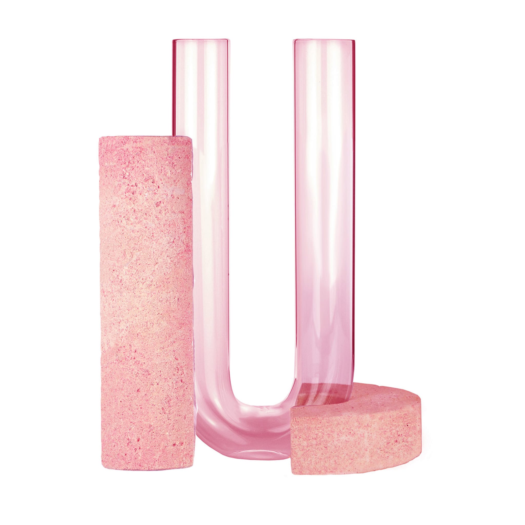 Cochlea Della Consapevolezza Soils Pink Vase - Main view