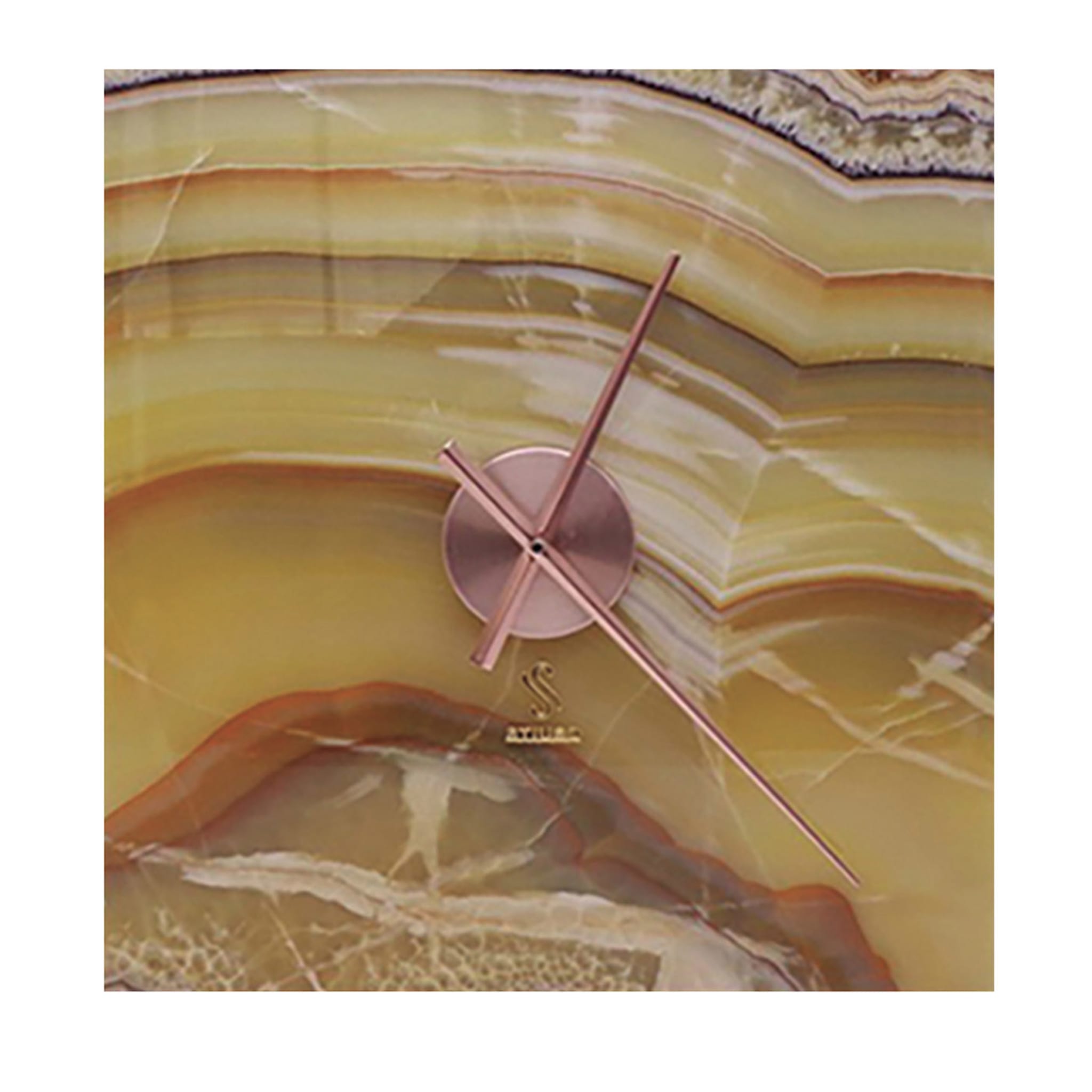Orologio da parete quadrato Iris Onyx - Vista principale