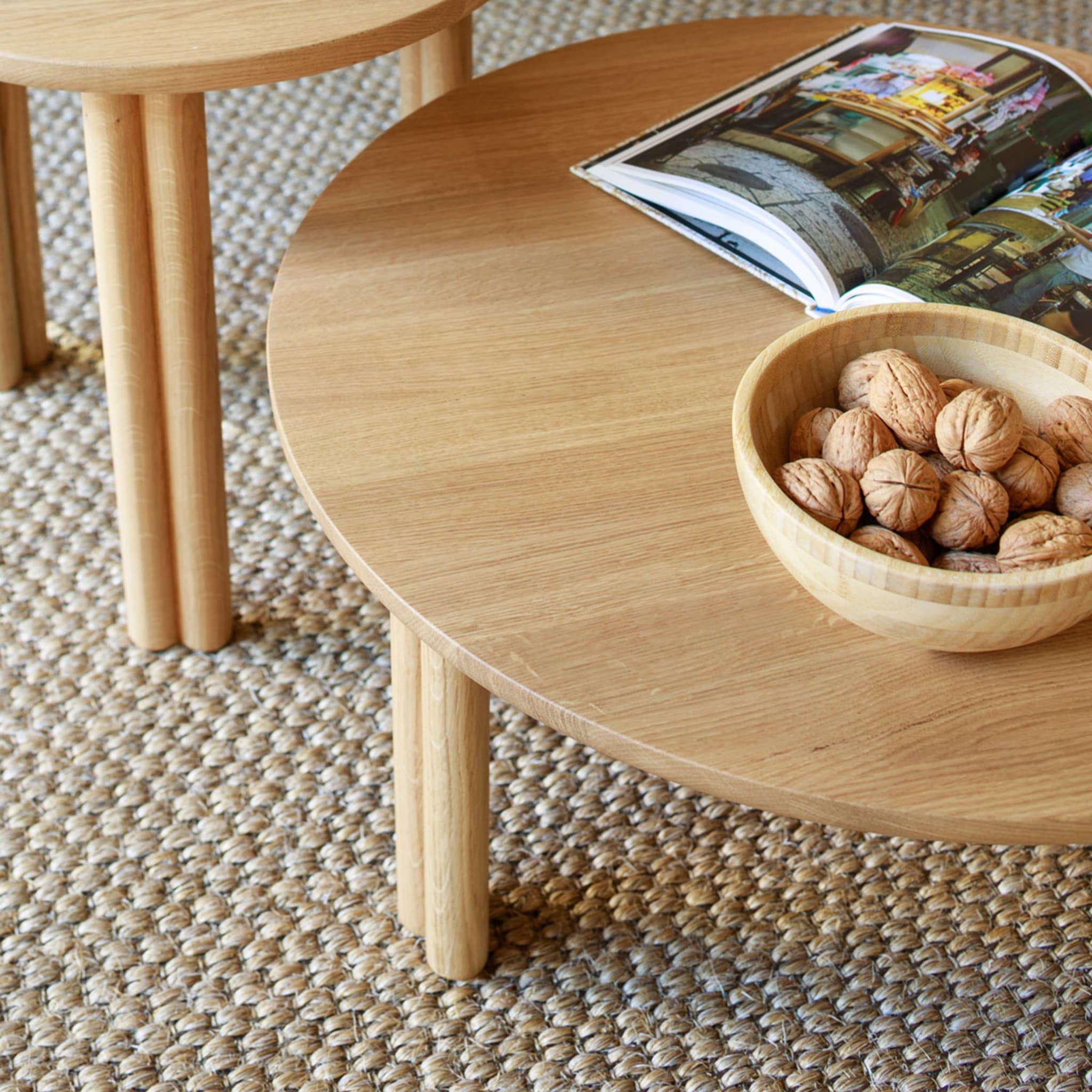 Silvestro Round Low Coffee Table - Alternative view 5