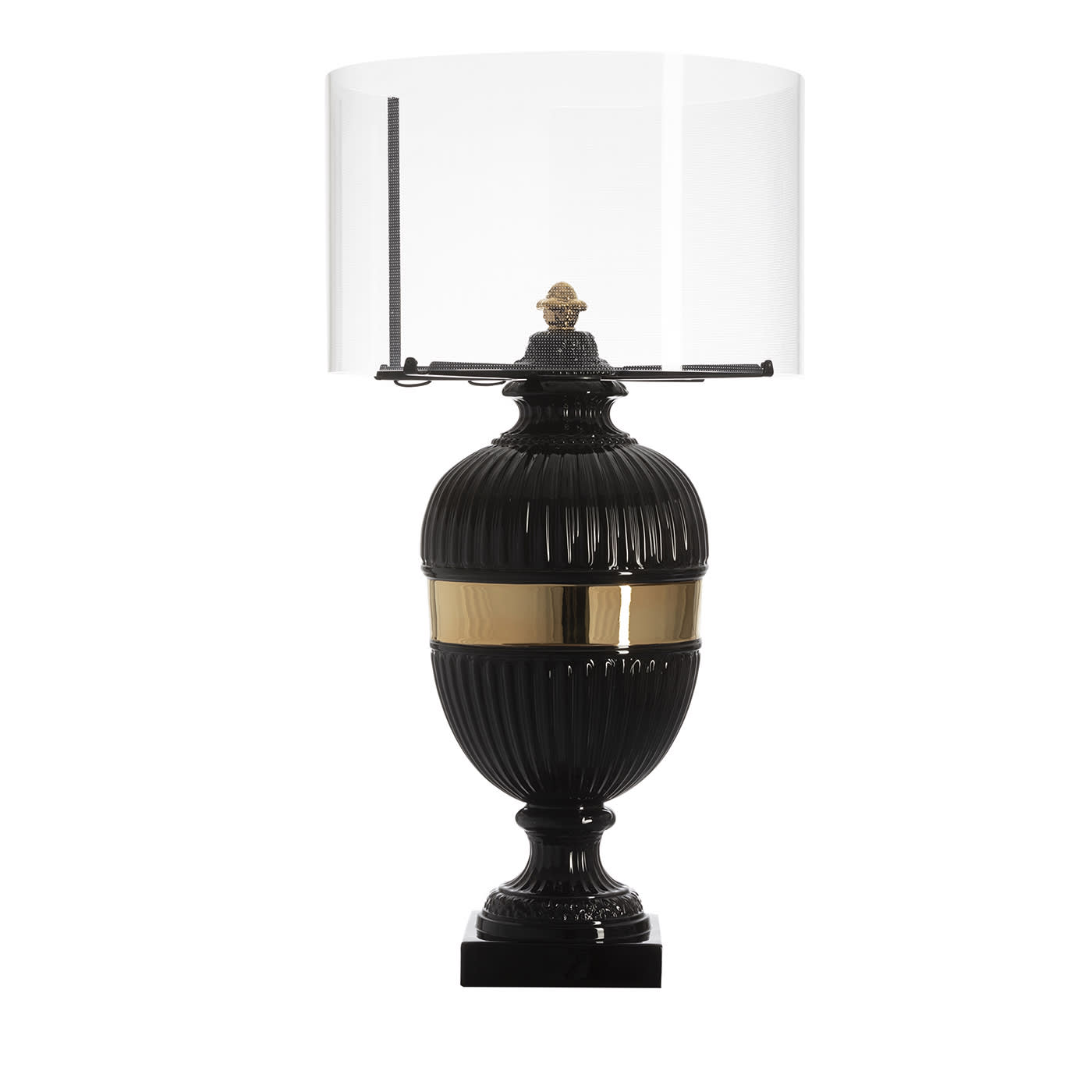 Psyche Black and Gold Table Lamp - Les First