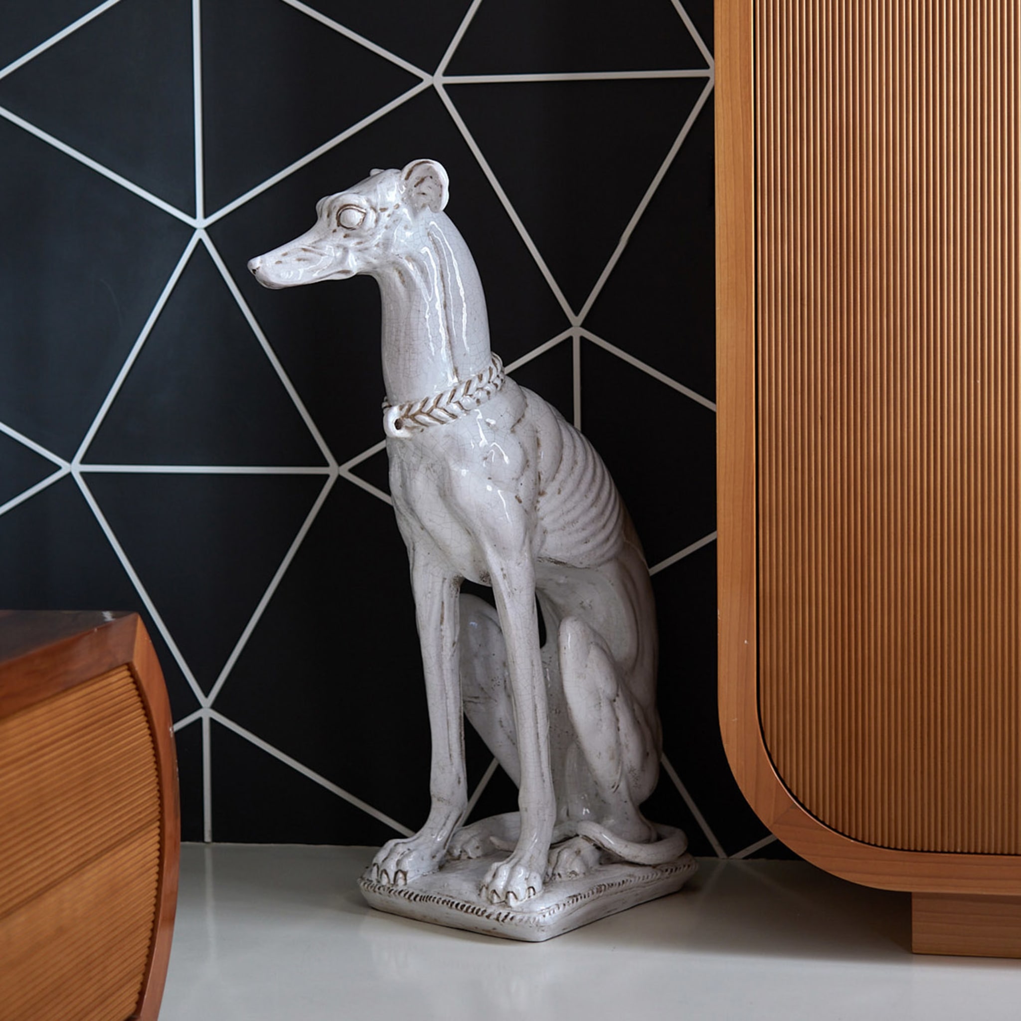 Greyhound Sculpture - Alternative view 1