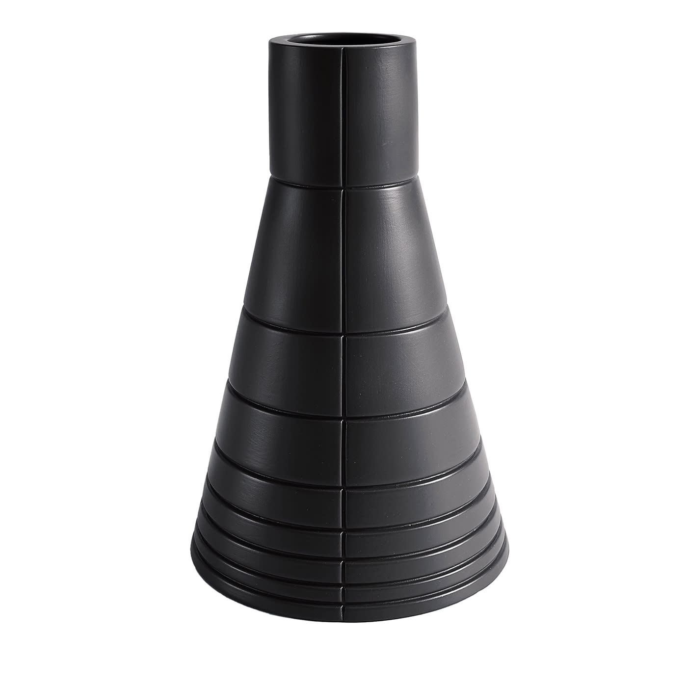 Rikuadra Black Ceramic Vase #5 - Atipico