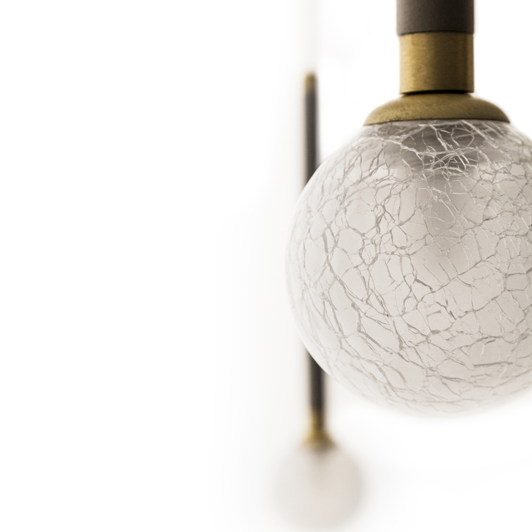 Lampe pendante Crystal Ball Champagne - Vue alternative 4
