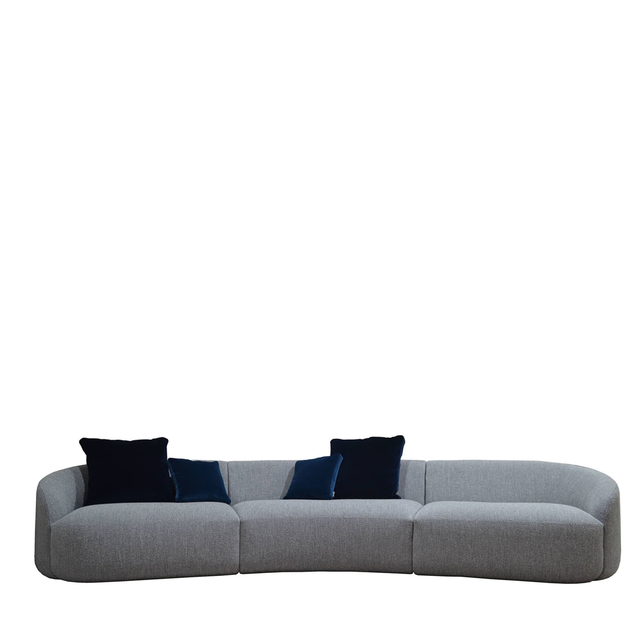 Cottonflower Modular Sofa in Torri Lana Grey Boucle - Main view