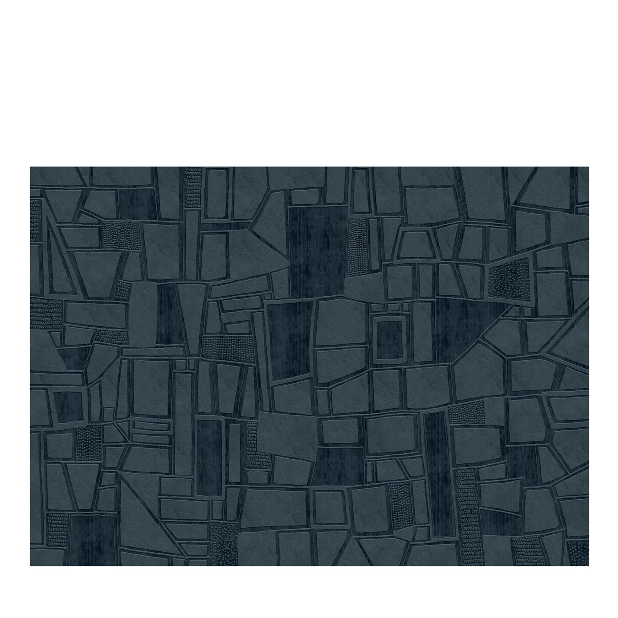 Papier peint texturé Blue Squares Saison 1 - Vue principale