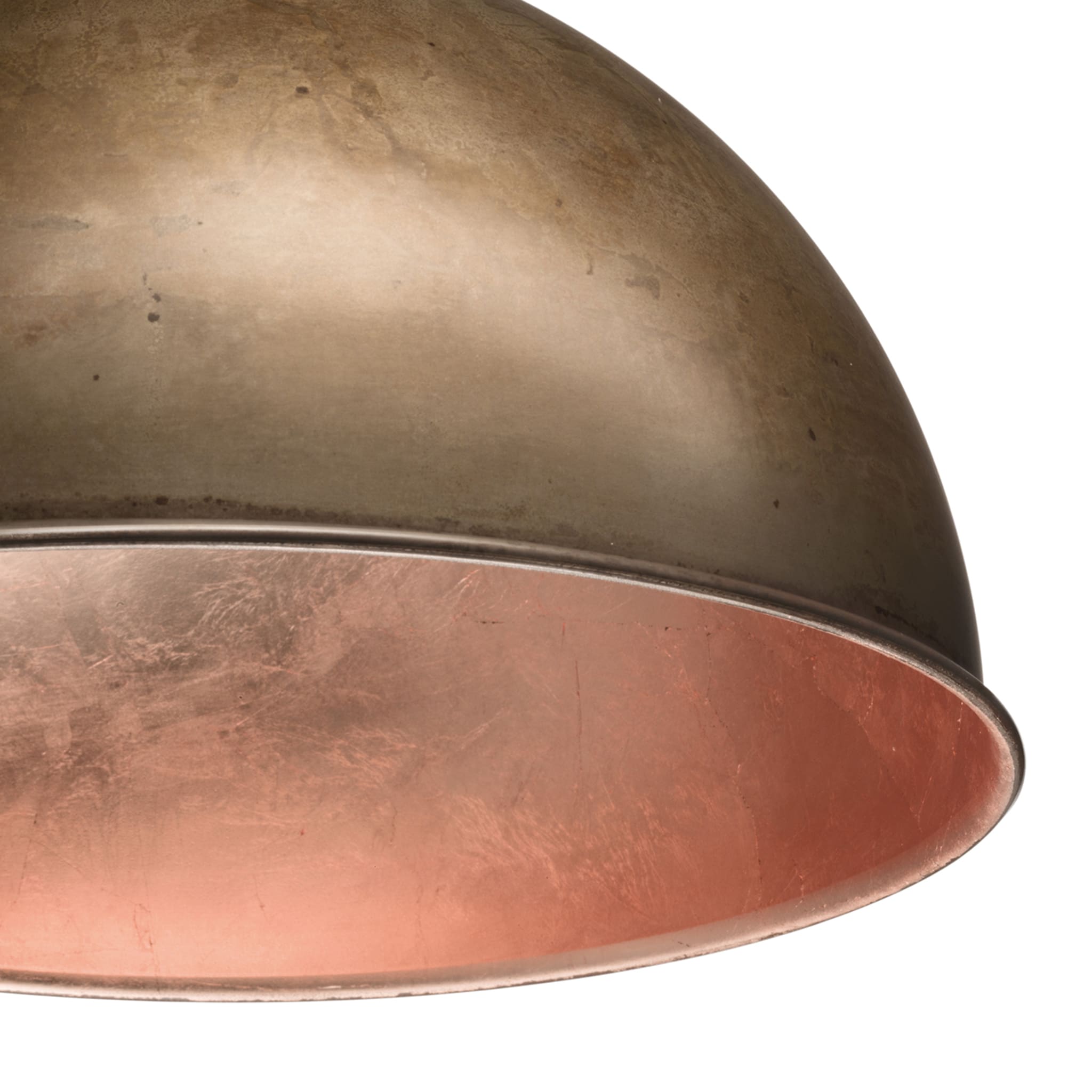 Galileo Copper Leaf & Iron Medium Pendant Lamp - Alternative view 1