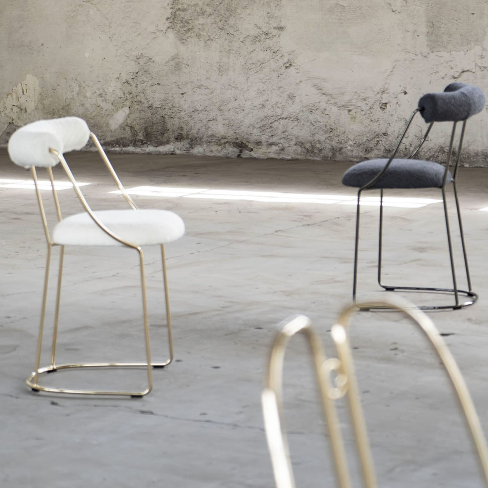 Fran Gold Chair - Alternative view 1