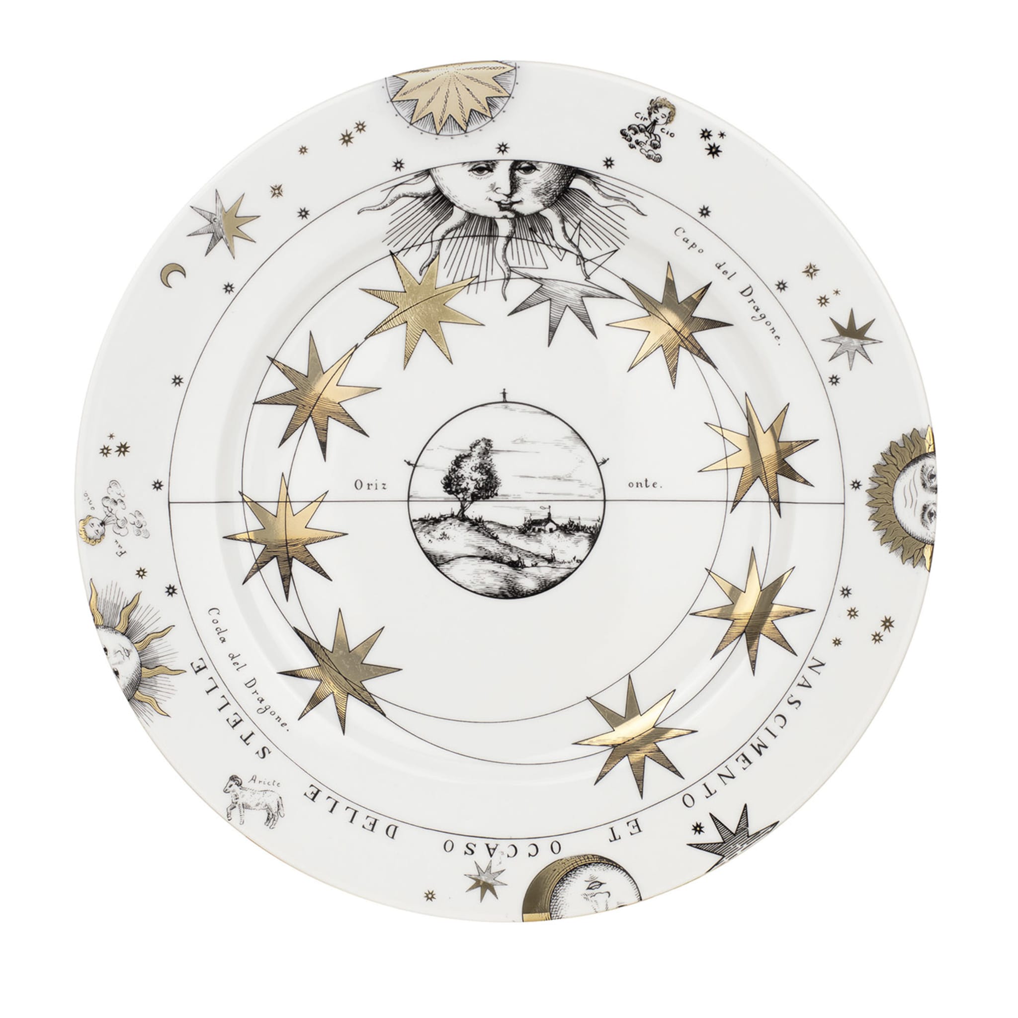 Astronomici n.2 Decorative Plate - Main view