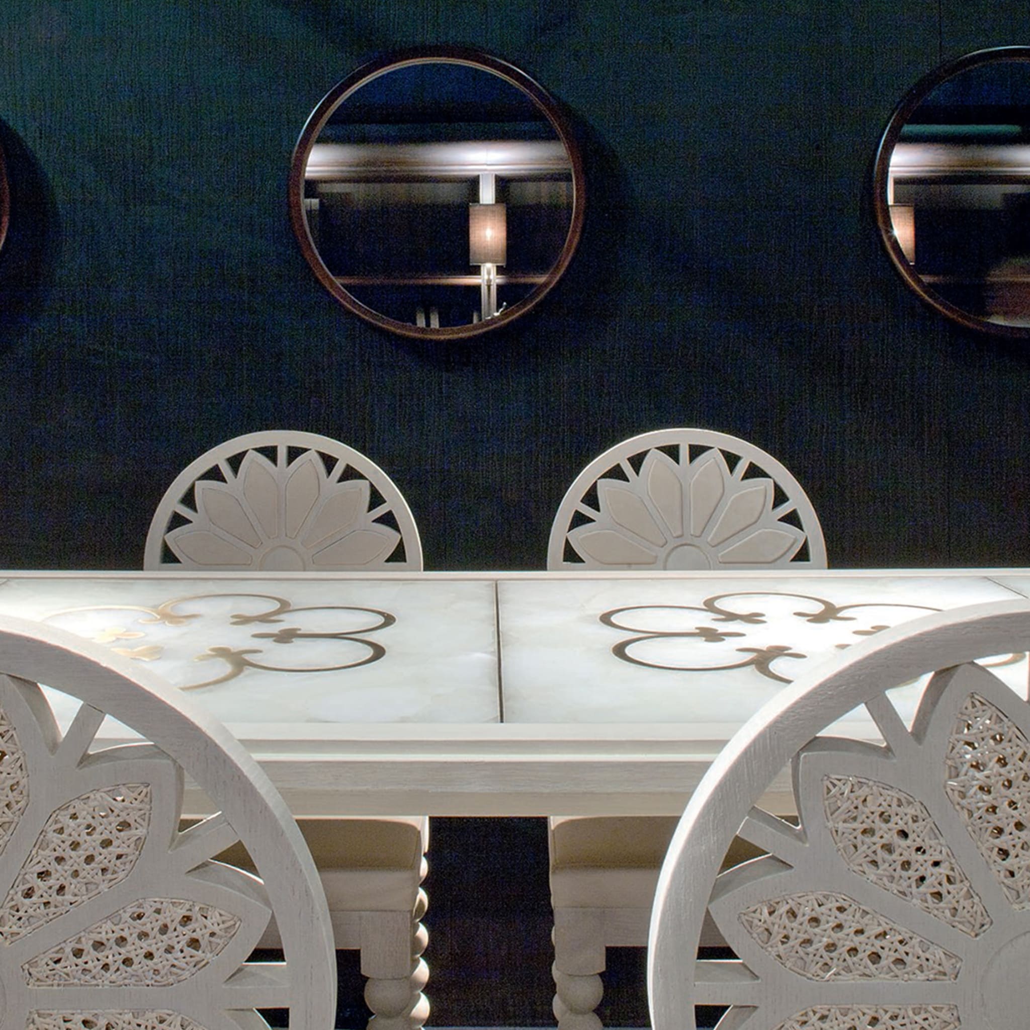 Four Quatrefoils Table by Archer Humphryes Architects - Alternative view 4
