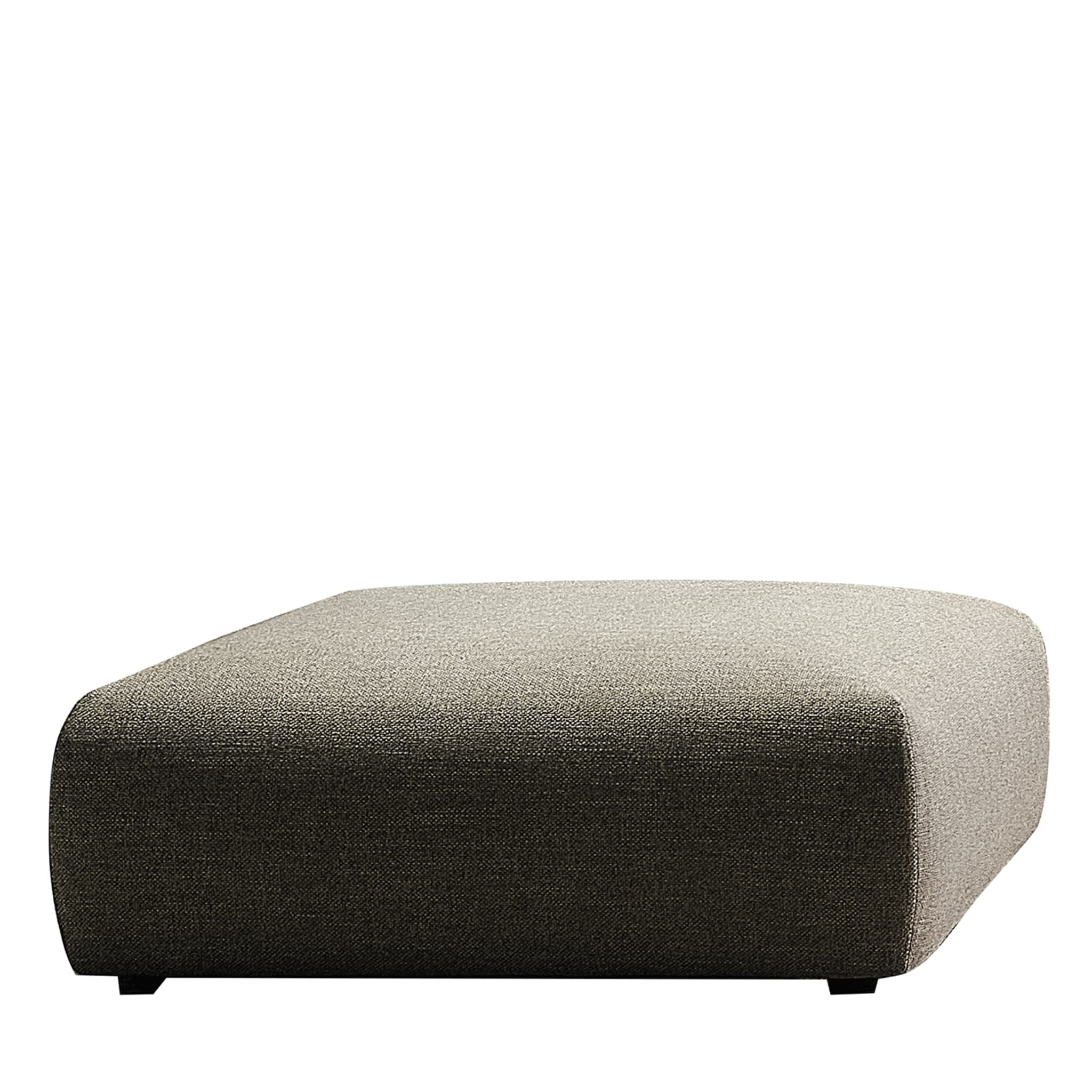 Florence 504 Gray Pouf by Ludovica + Roberto Palomba - Main view