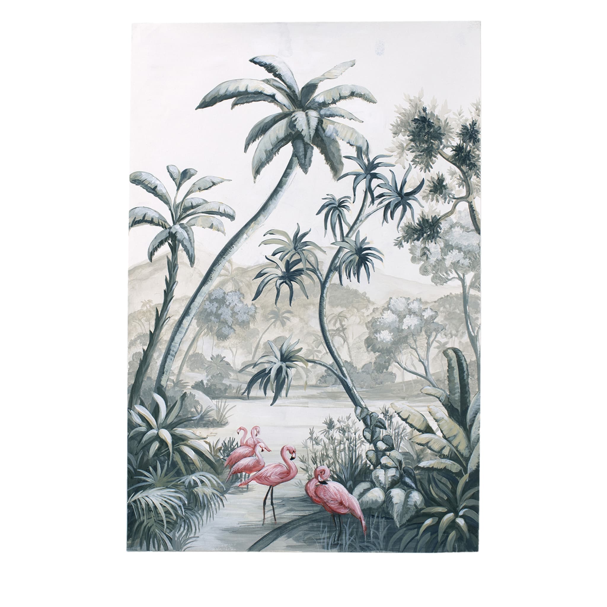 Papier peint Flamingo - Vue principale