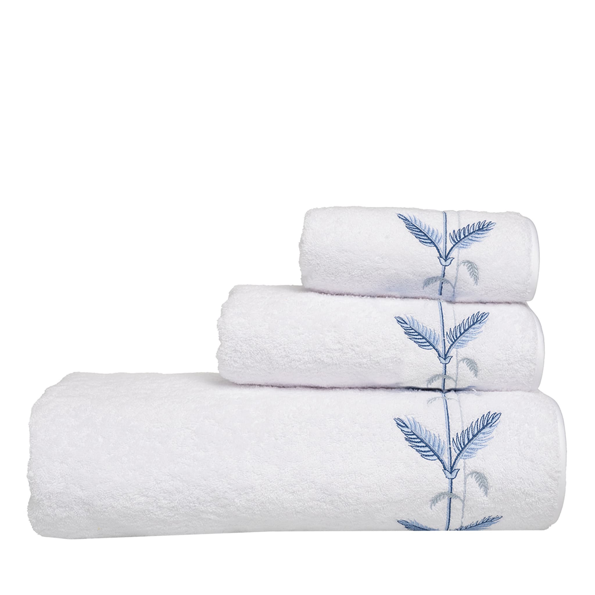 Set di 3 asciugamani da bagno Plumes - Vista principale