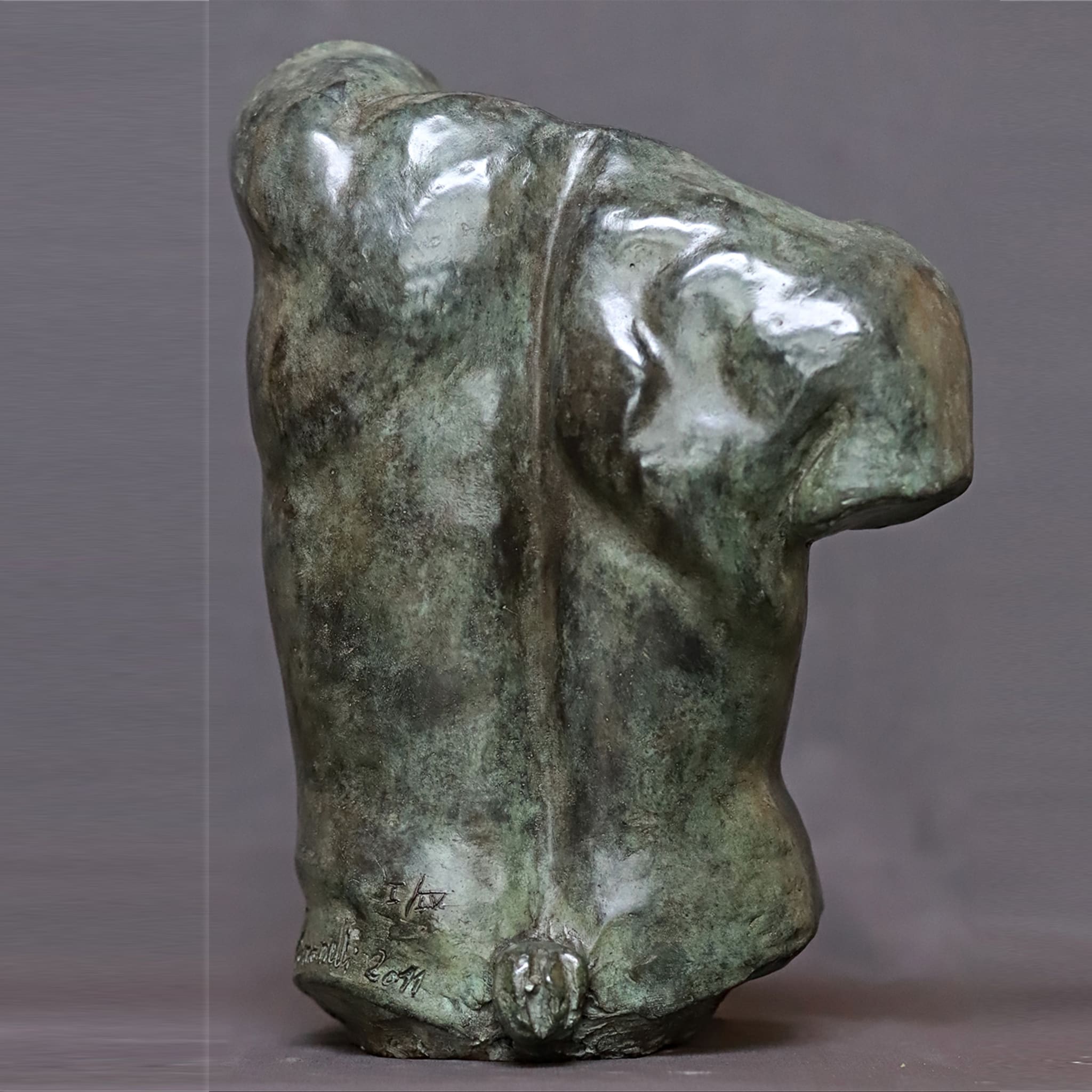 Fauno Torso Bronze Sculpture - Alternative view 3