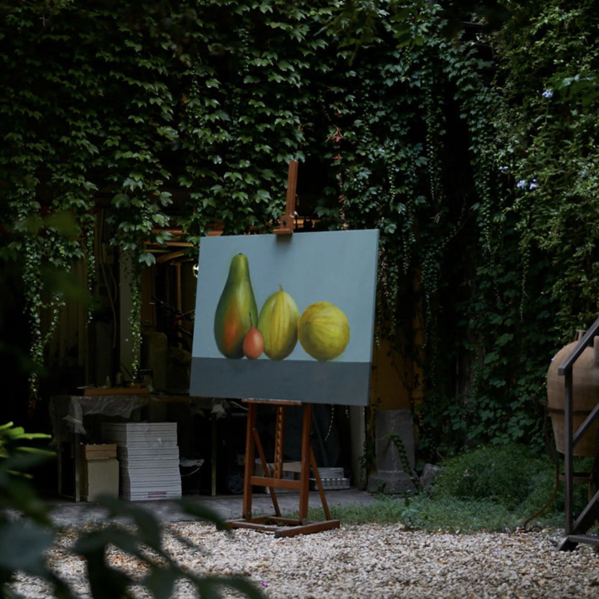 Composición con frutas tropicales #1 Pintura - Vista alternativa 3