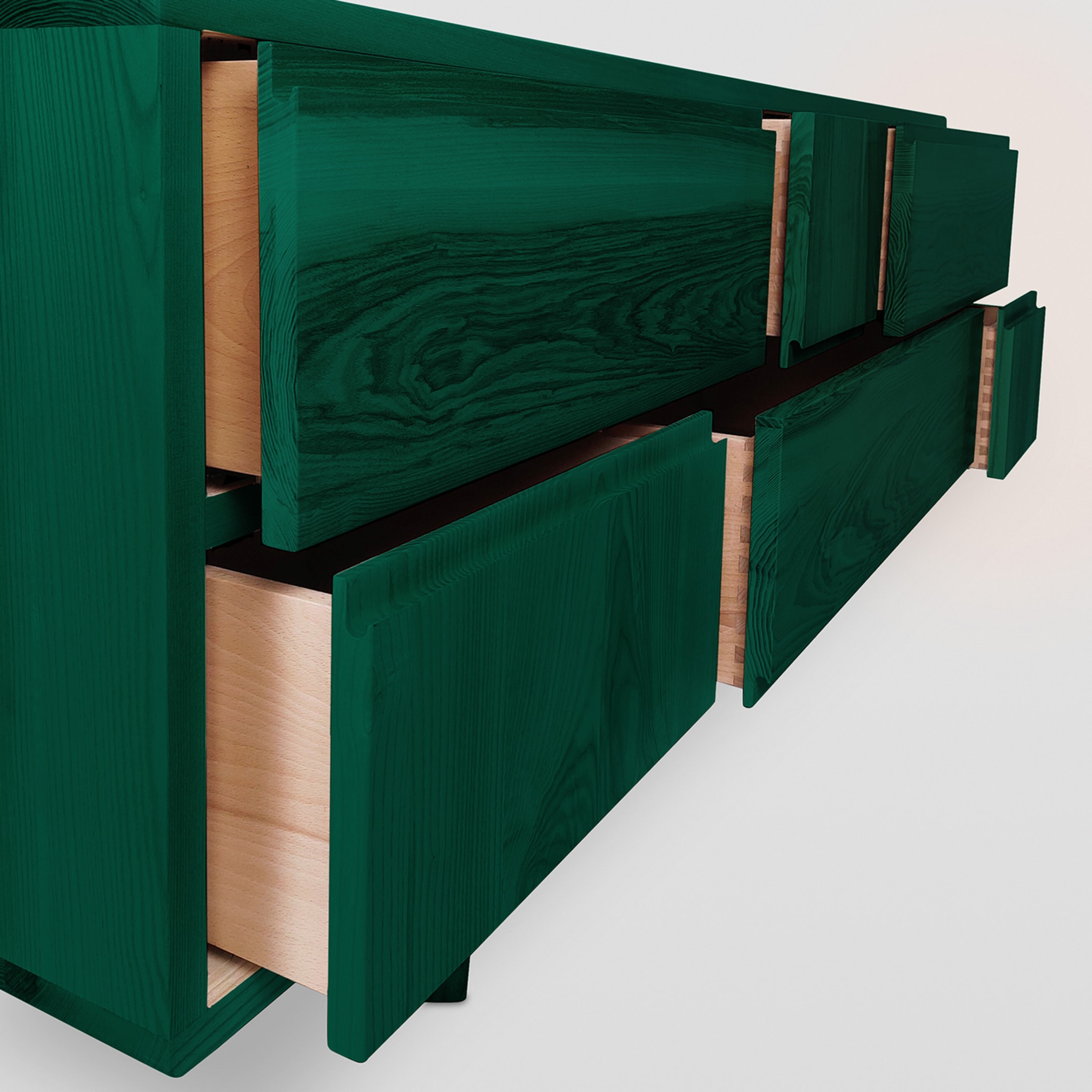Zhu Green Sideboard by Eugenio Gambella - Alternative view 1