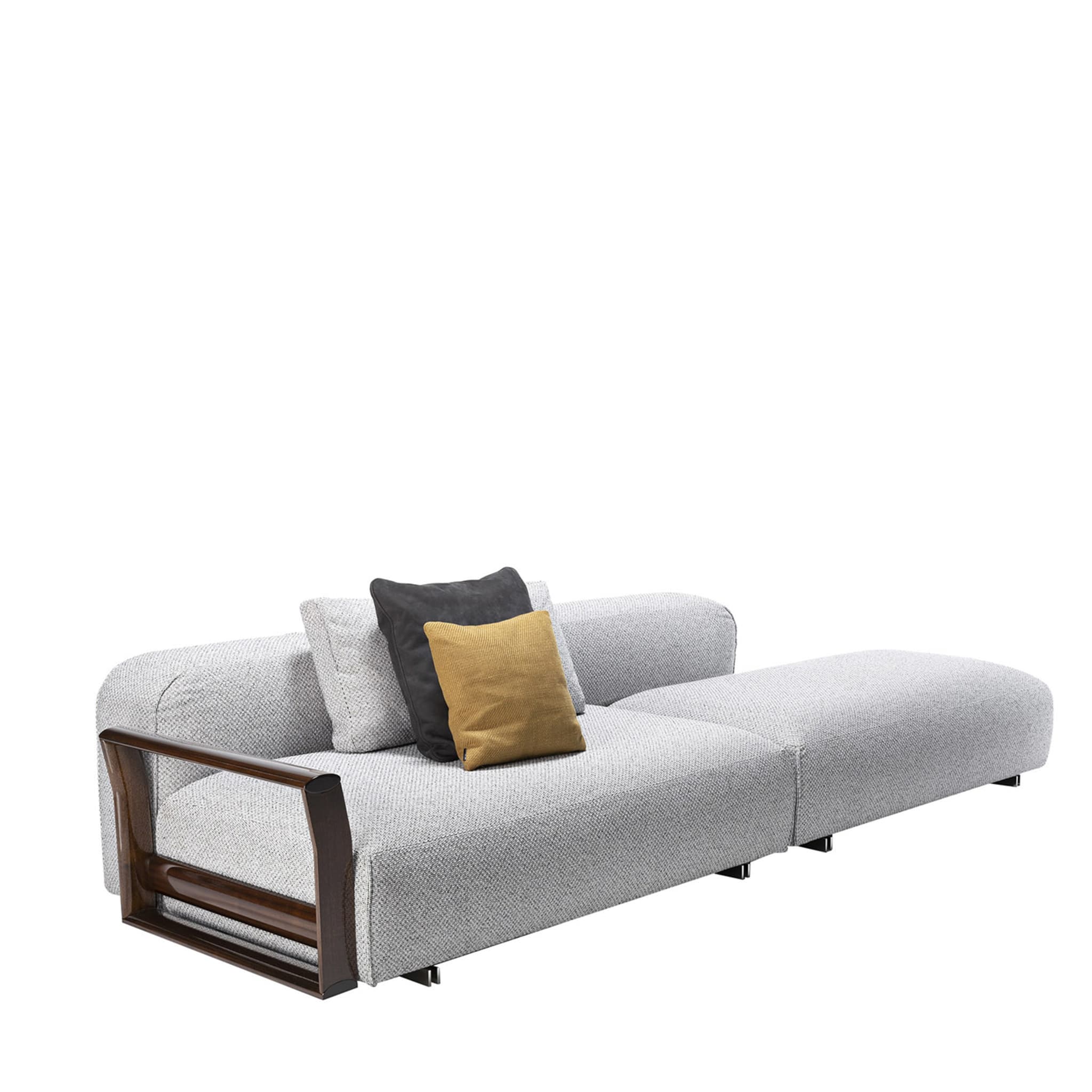 Elba Modular Barrique + Gray Sofa by Massimo Castagna - Main view