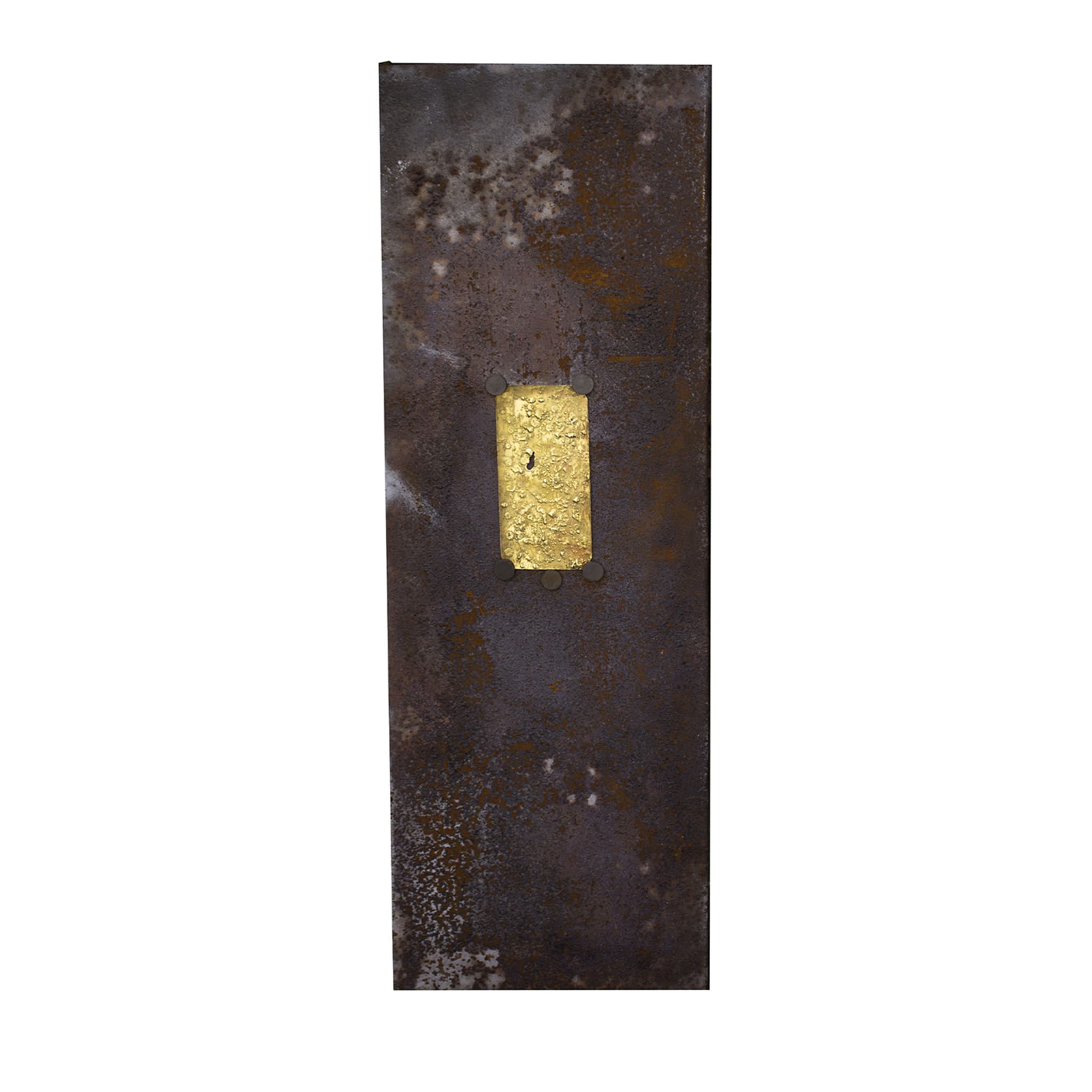 Quadro goteo bronzo hierro oxidado - Vista principal