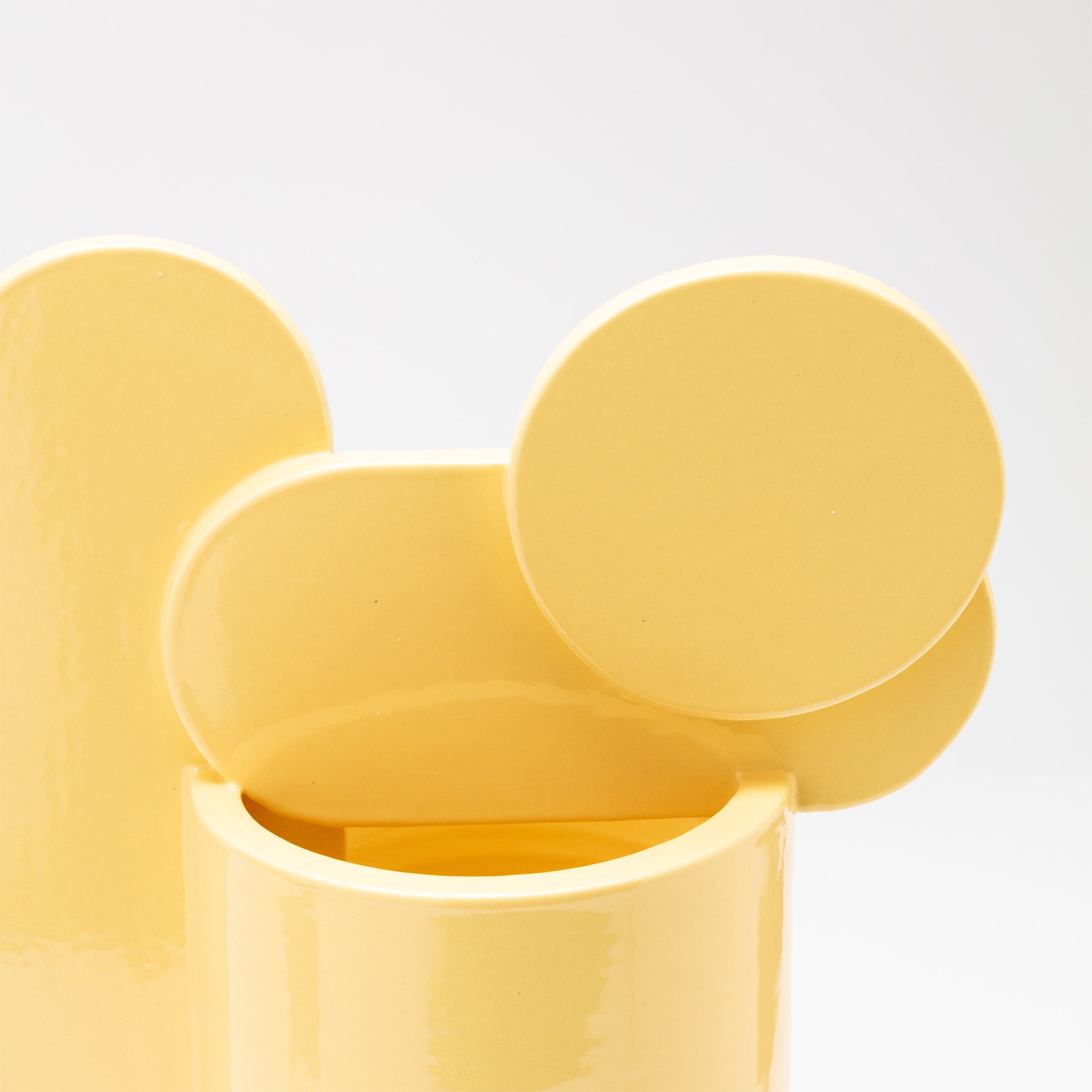 Bubble Family Arancia Pastel-Yellow Vase  - Alternative view 2