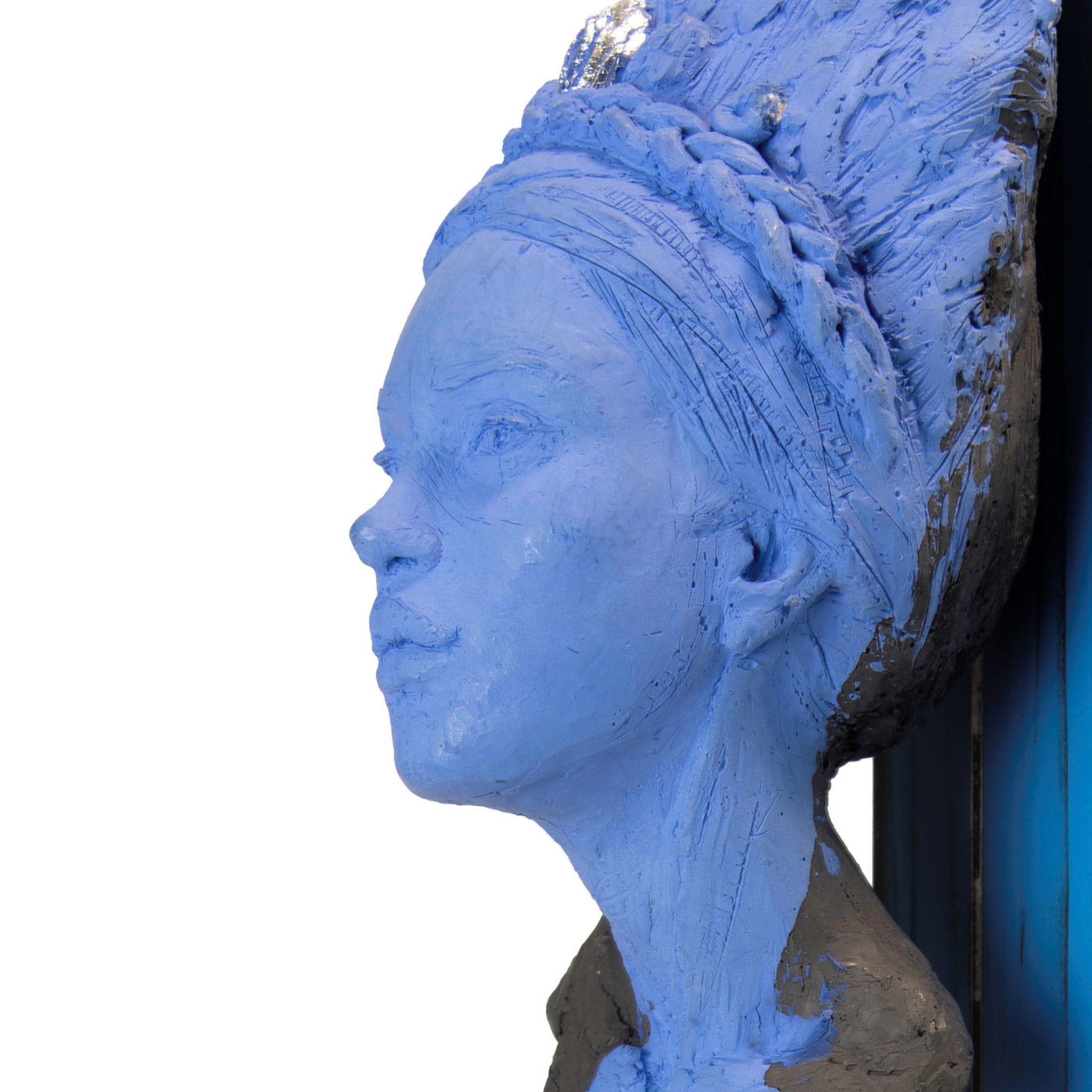 Matrilineare I Blue Sculpture - Alternative view 3